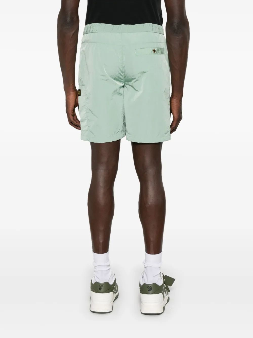 BARBOUR Raised Logo Mini Shorts