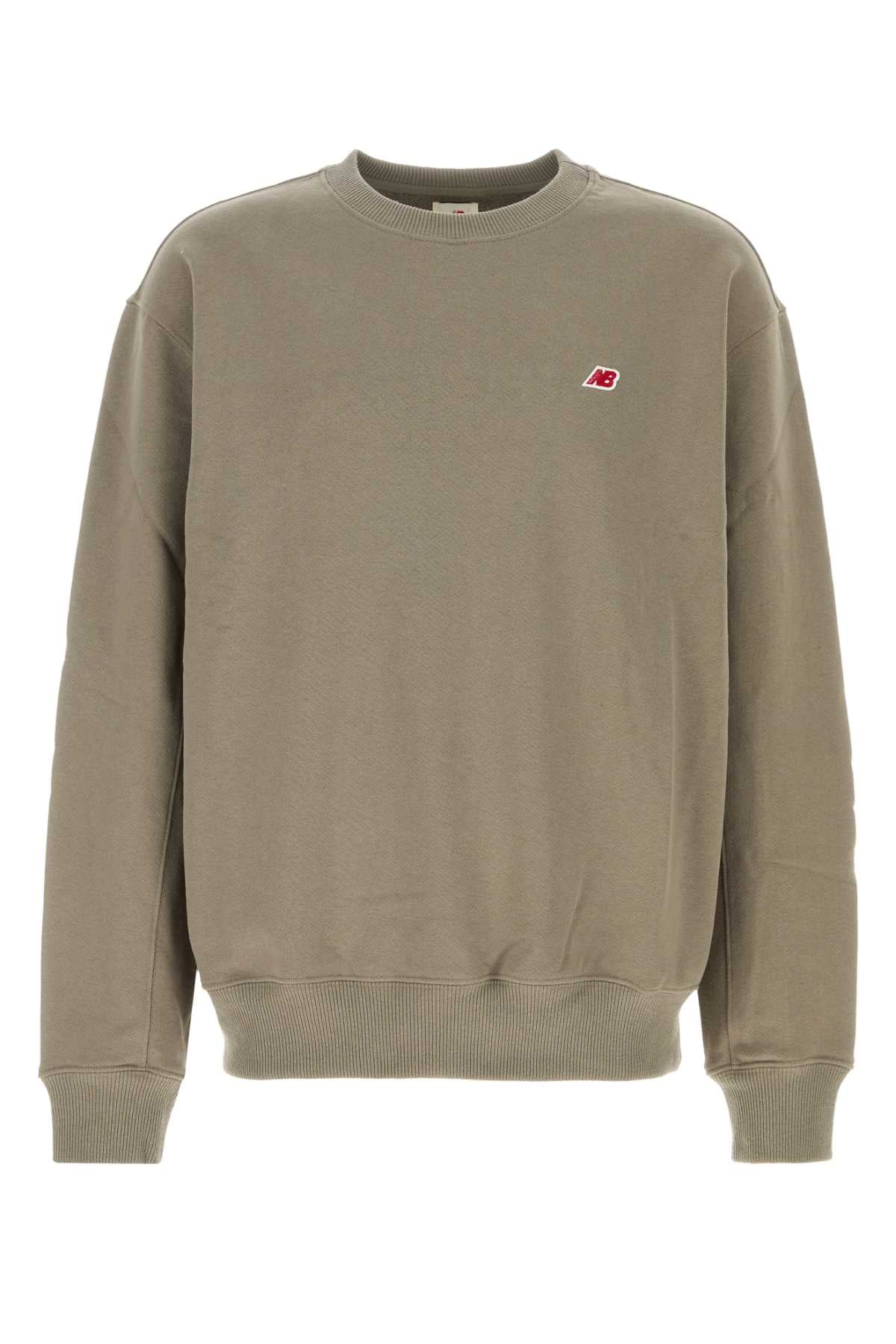 NEW BALANCE Cotton Crewneck Sweatshirt for Men - FW25 Edition