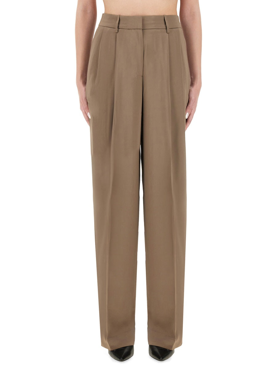 MICHAEL MICHAEL KORS Recycled Polyester Trousers for Women - Fall/Winter 2025