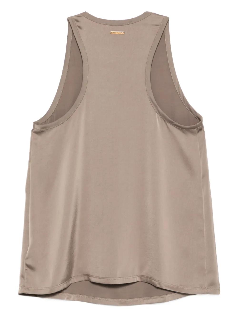 MICHAEL MICHAEL KORS Sleeveless Round-Neck Top