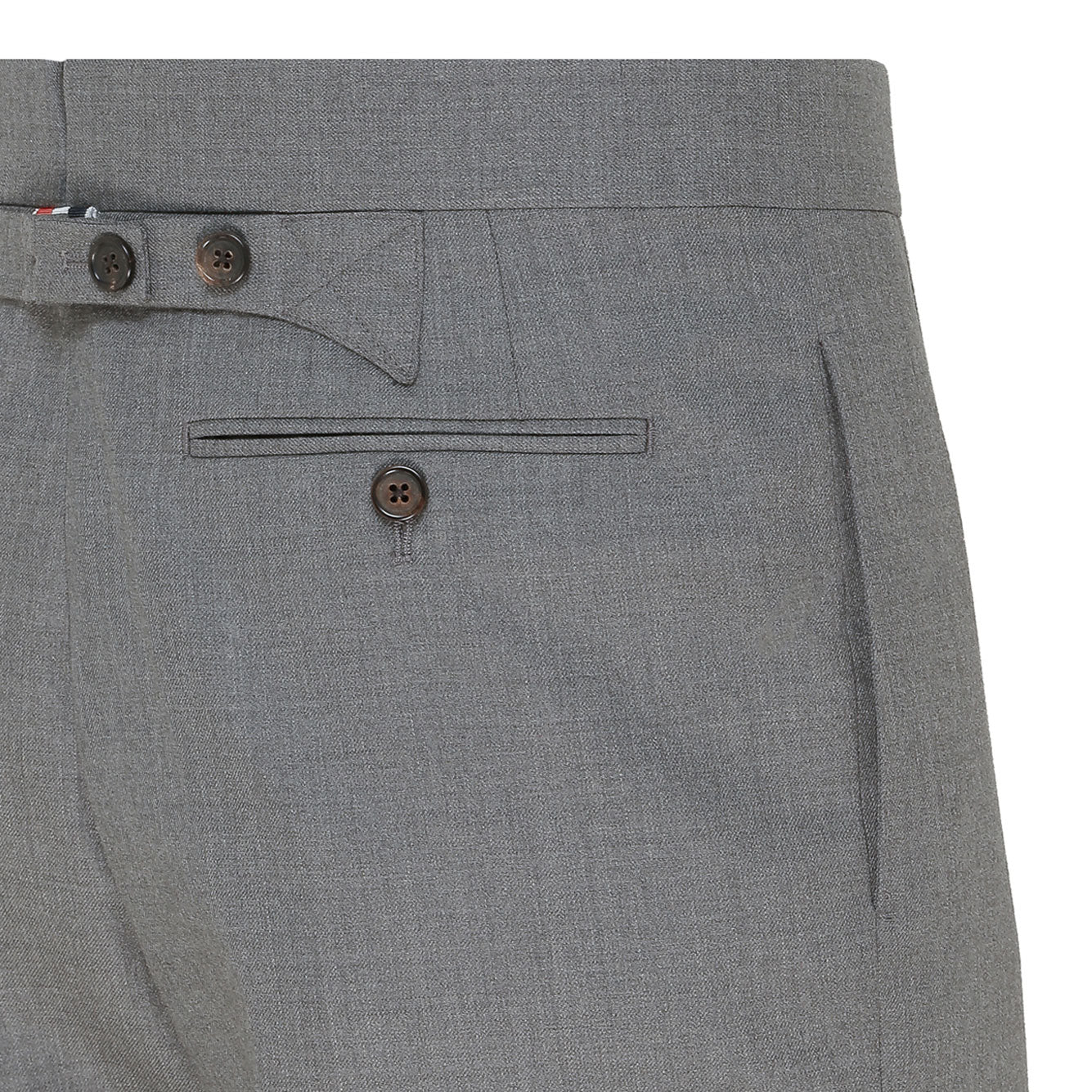 THOM BROWNE Men's Classic Wool Trousers