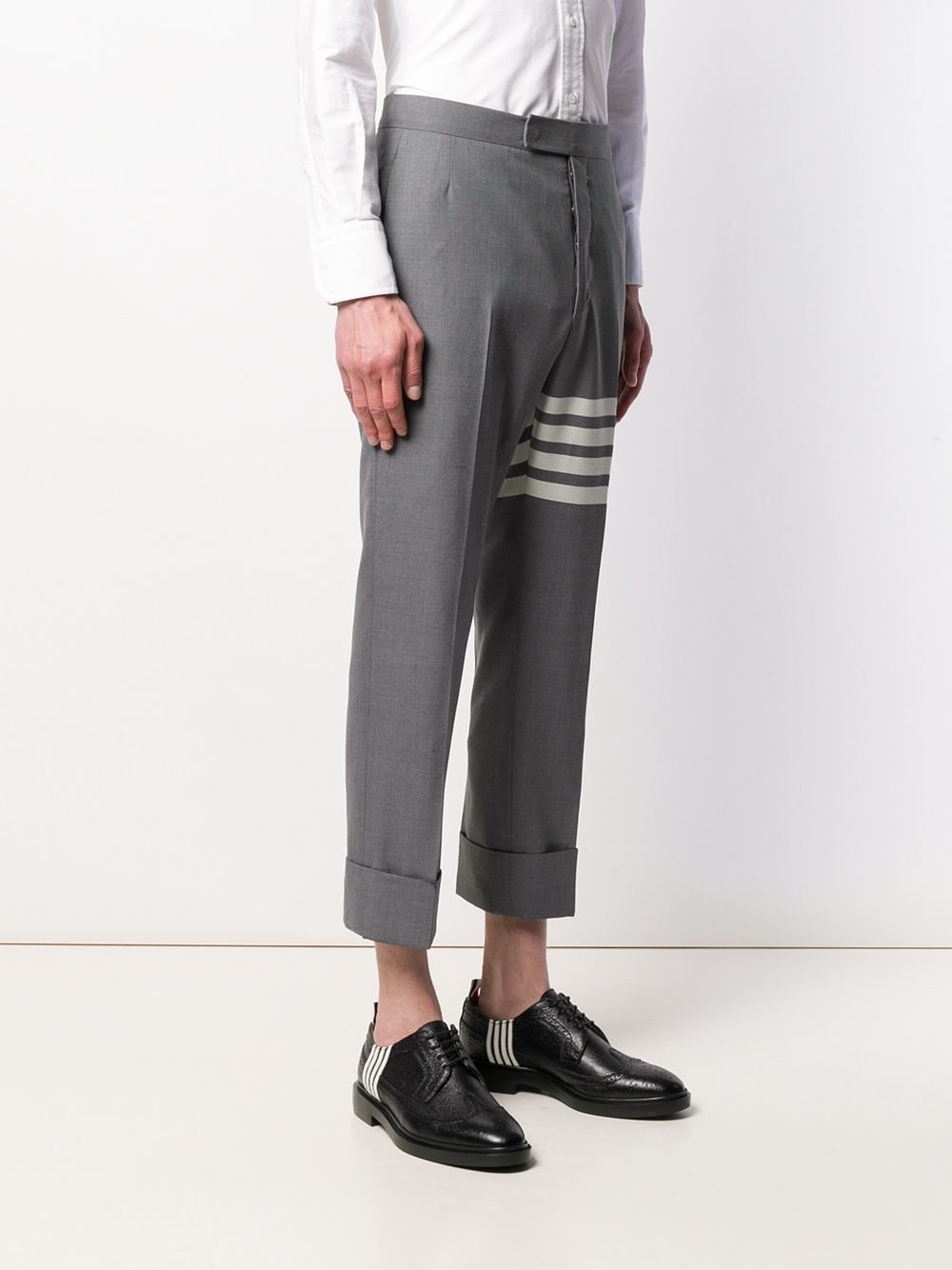 THOM BROWNE Classic Pants with Martingale - Size 3 JP