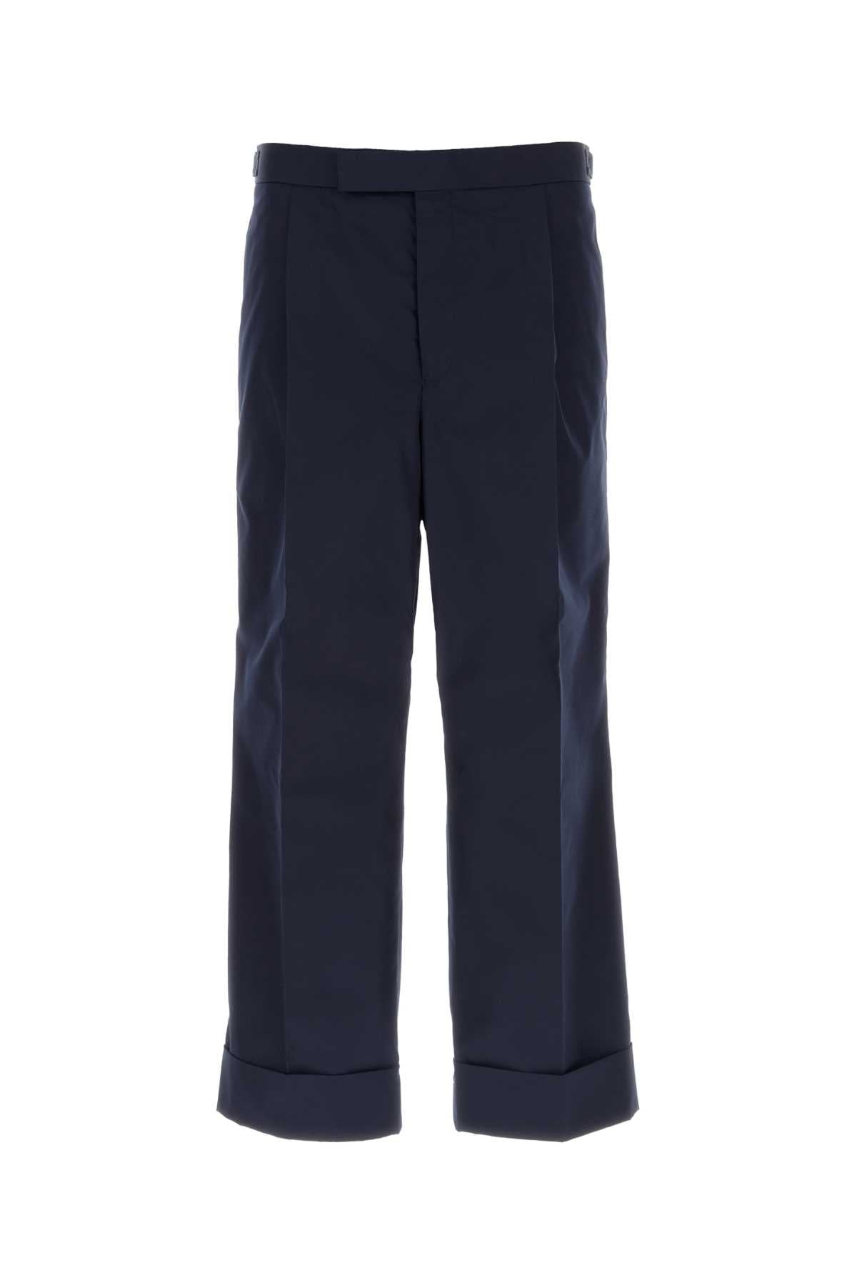 THOM BROWNE Stylish Polyester Blend Pants for Men - Fall/Winter 2024
