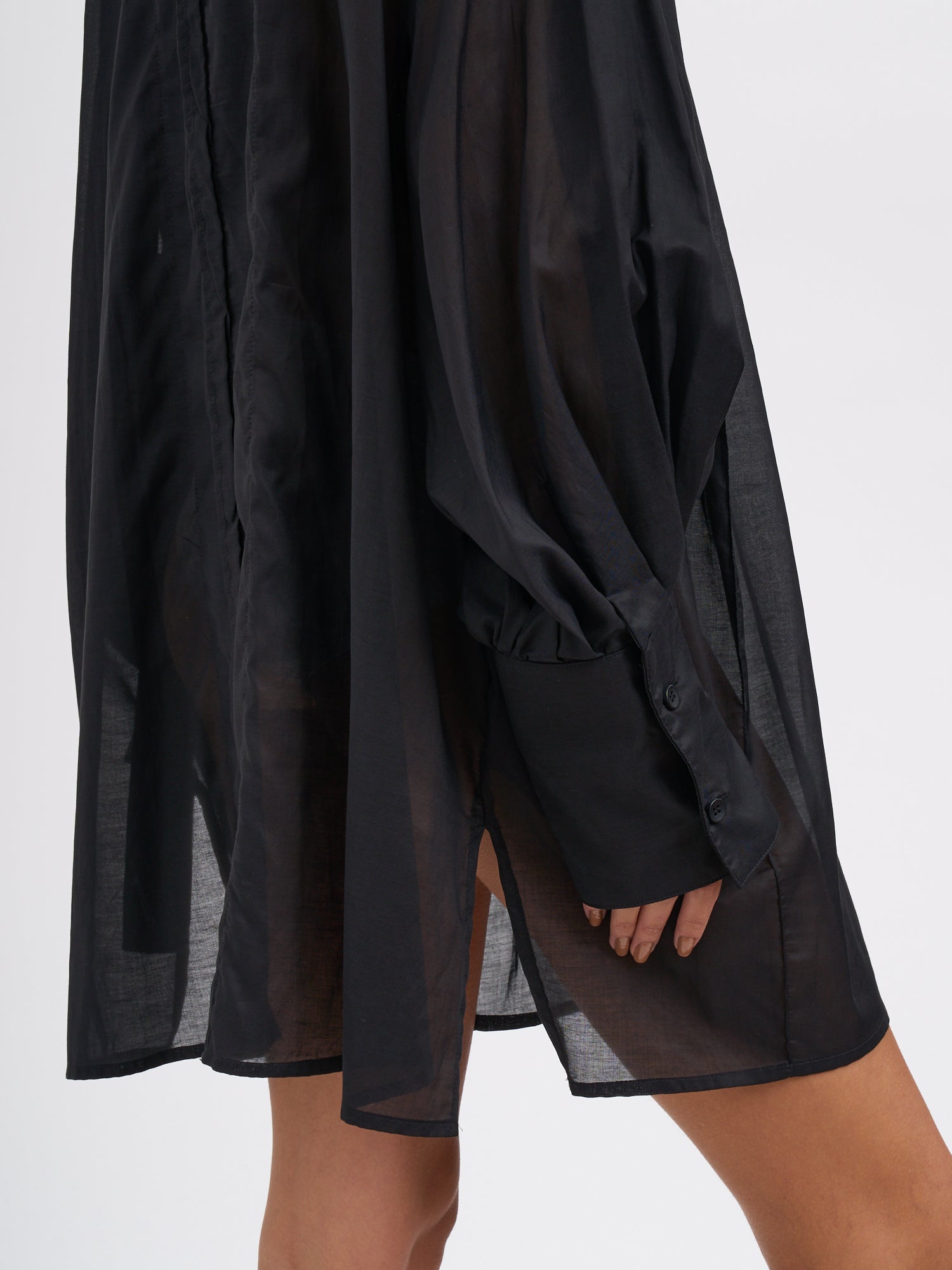 THE LATEST Cotton Muslin Polo Shirt - Size S