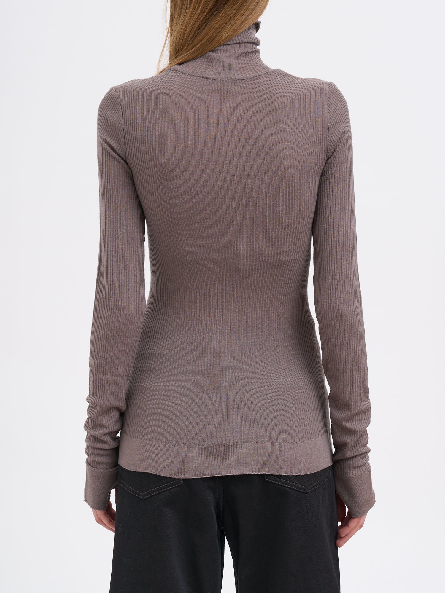 LEMAIRE Fitted High Neck Sweater for Women