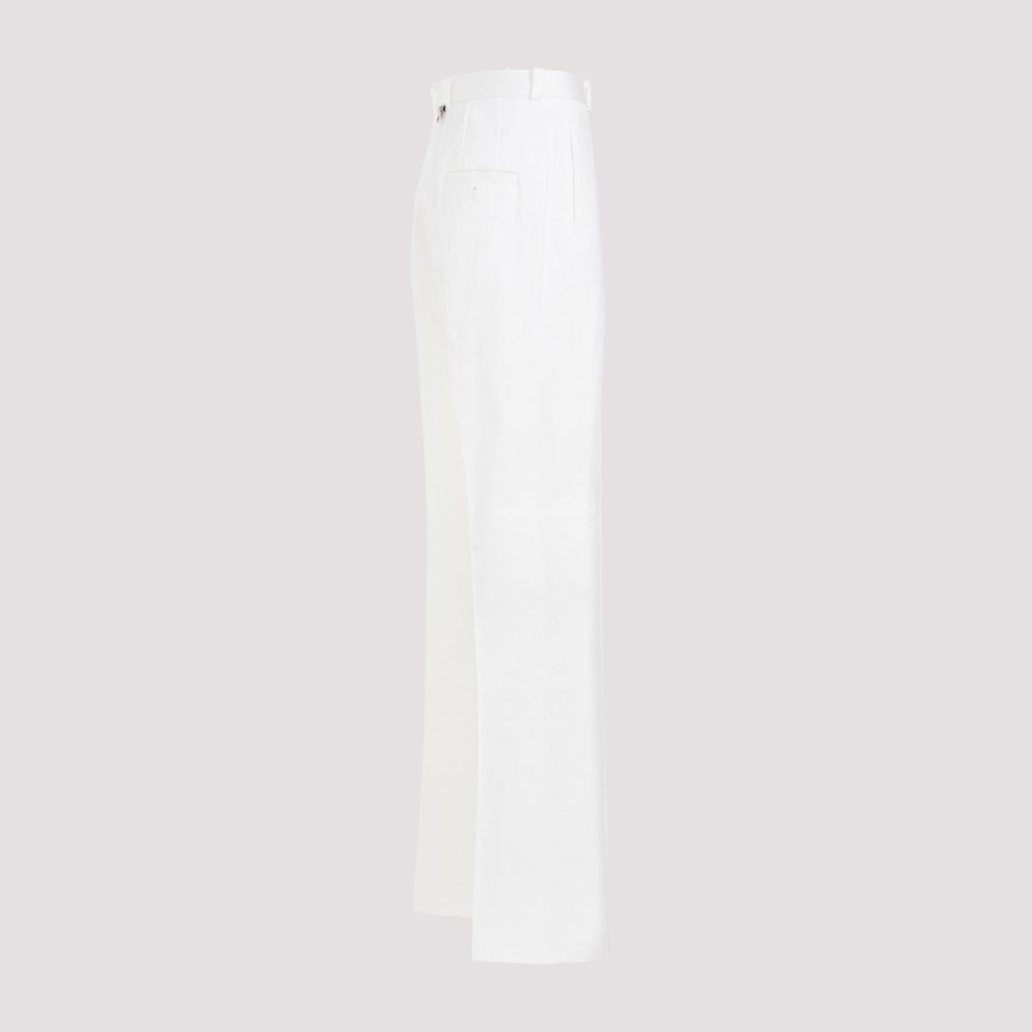 THOM BROWNE Classic Straight Leg Chino Pants for Men