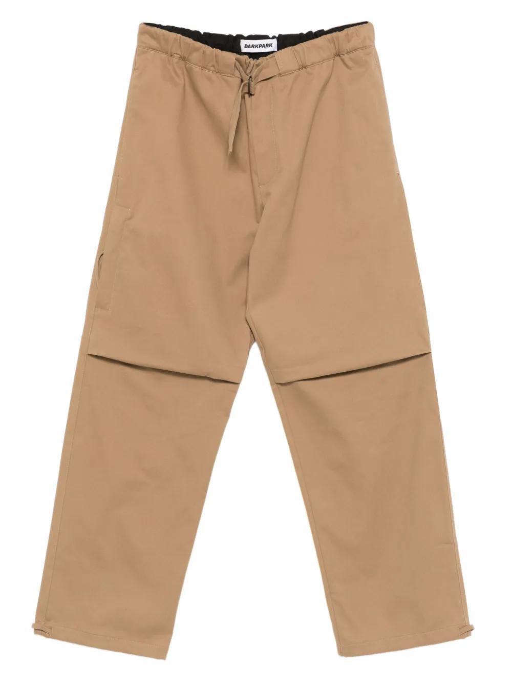 DARKPARK Layered Drawstring Trousers for Men