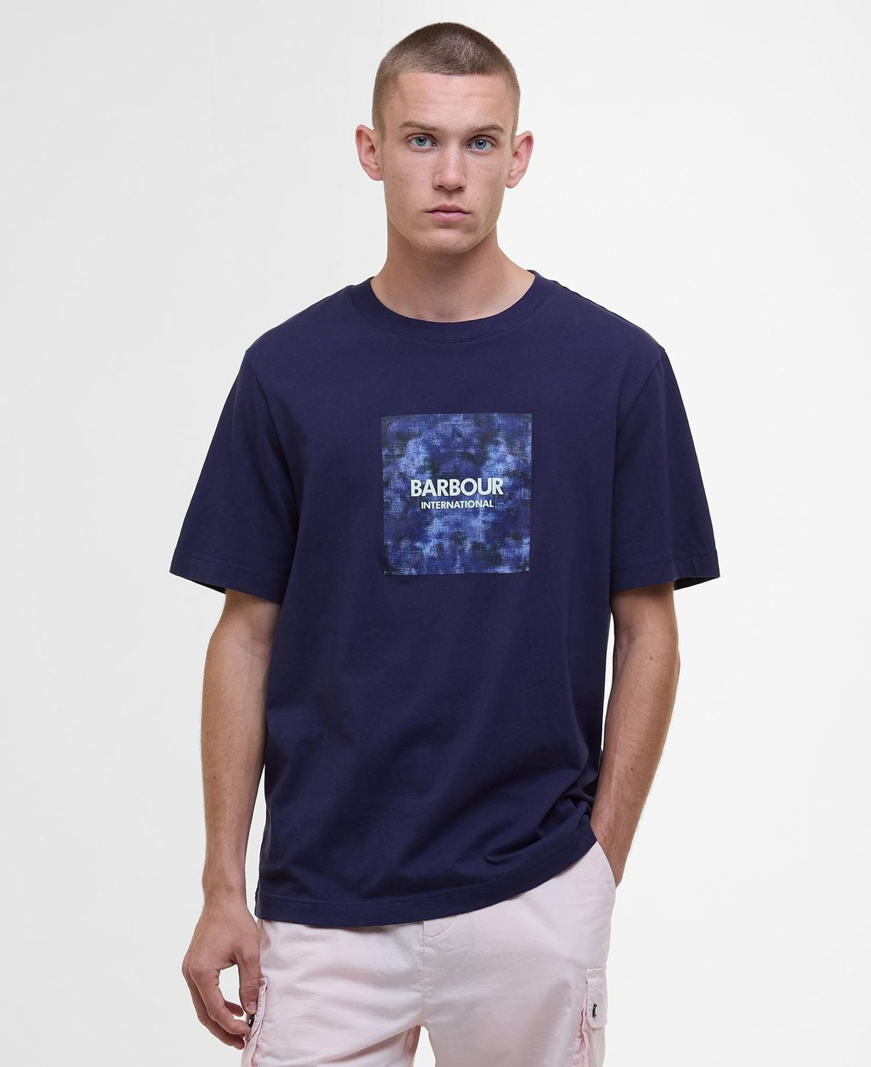 BARBOUR Mini Camo Ikat T-Shirt for Men