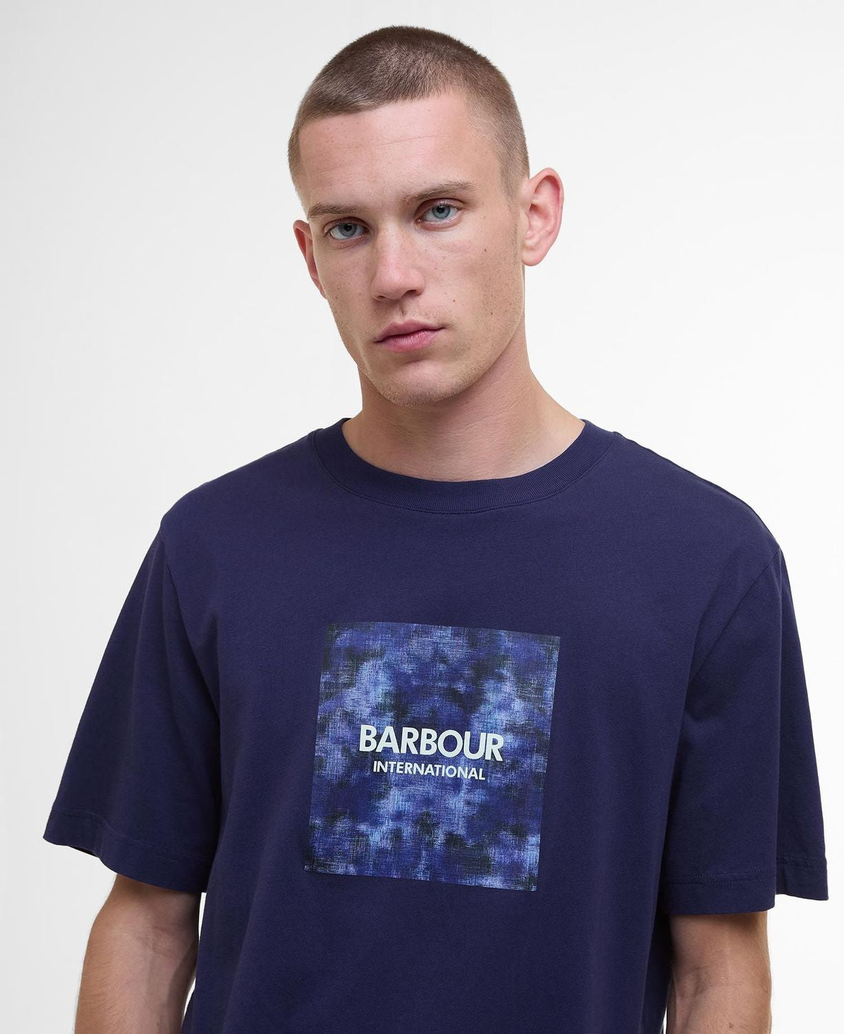 BARBOUR Mini Camo Ikat T-Shirt for Men