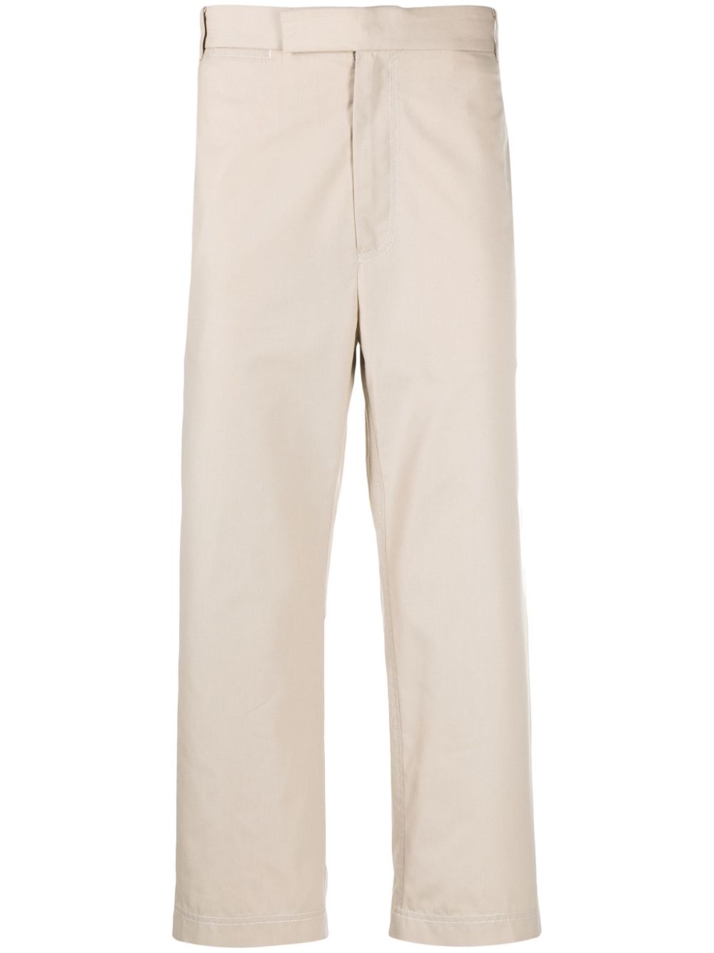 THOM BROWNE Tailored Cropped Straight Trousers - FW24