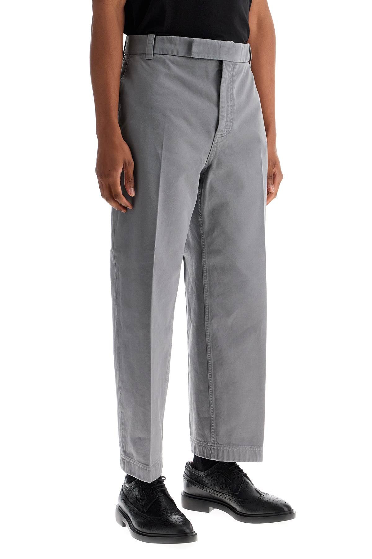 THOM BROWNE RWB Stripe Cotton Chinos for Men
