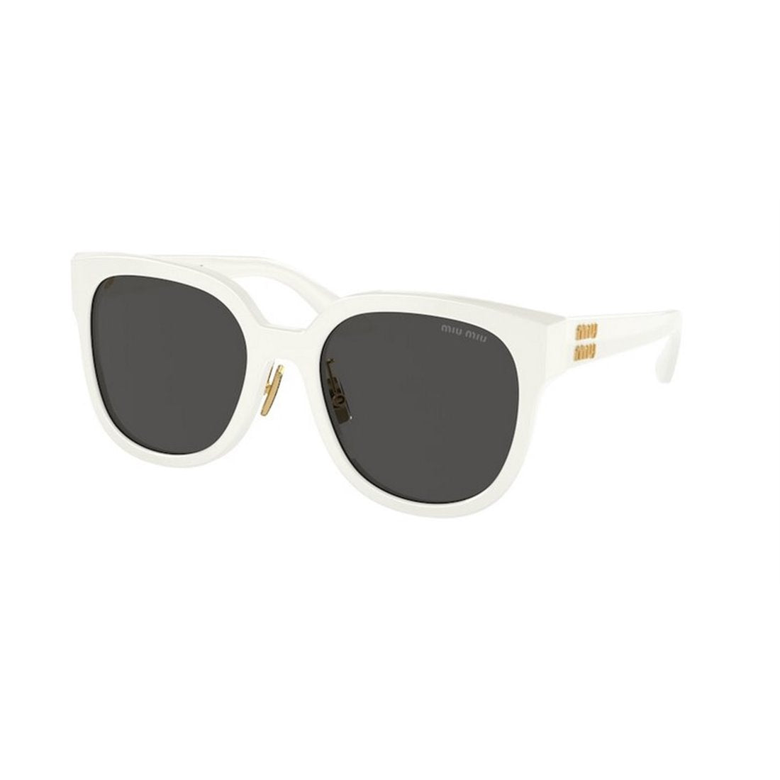MIU MIU Stylish Round Frame Sunglasses for Women