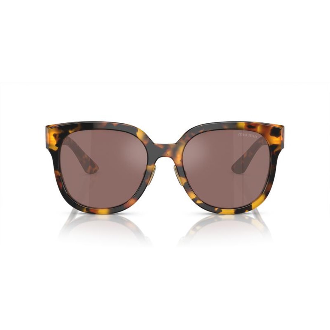 MIU MIU Stylish Women's Sunglasses with Iridescent Lenses
