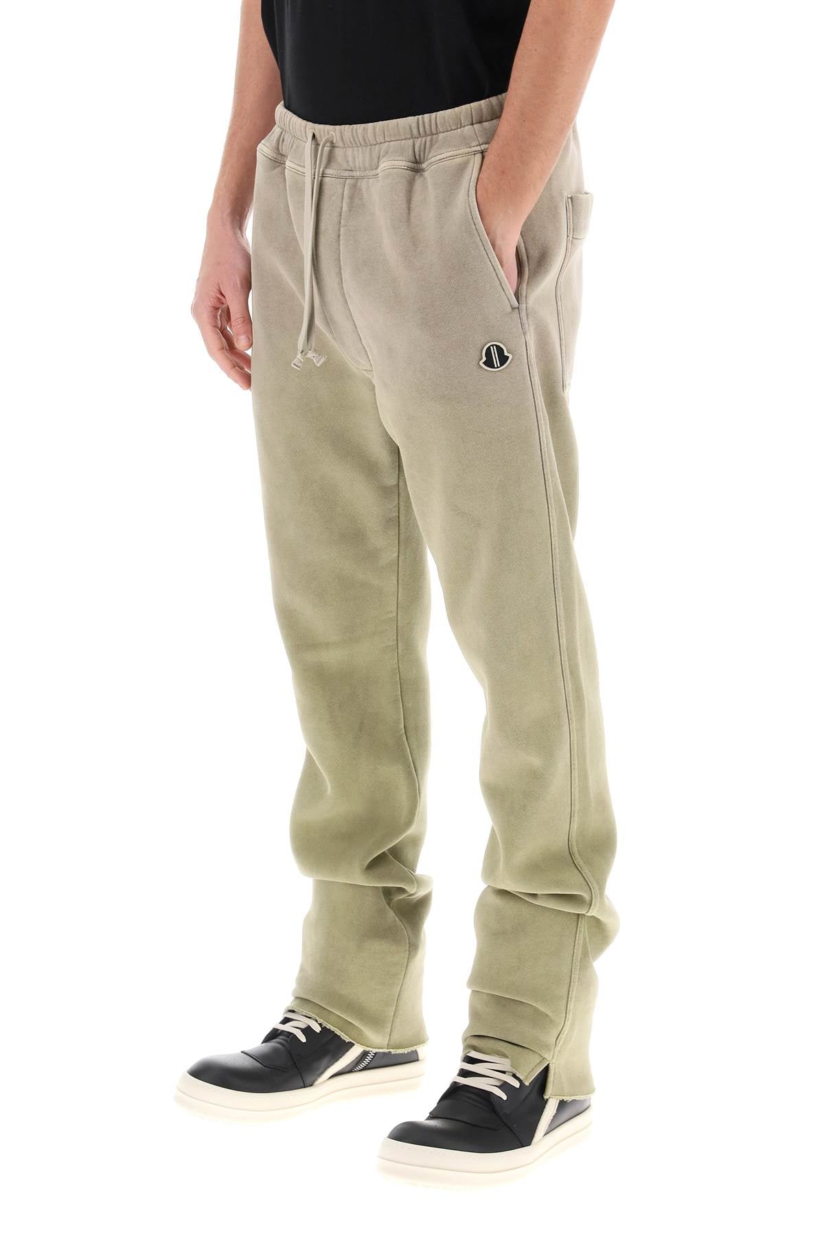 MONCLER GRENOBLE Logo Detail Cotton Track Pants - Men’s Mini Fit