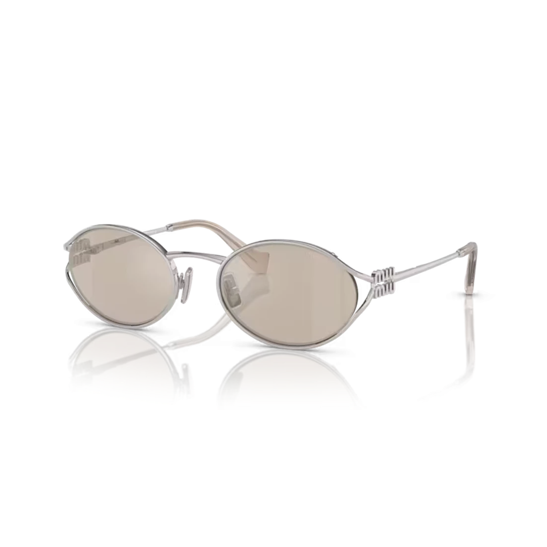 MIU MIU Elegant Metal Sunglasses for Women
