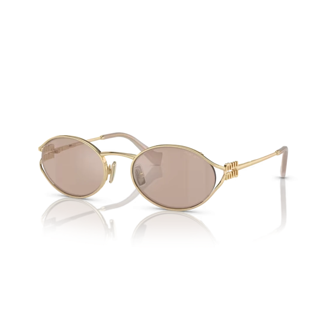 MIU MIU Elegant Metal Sunglasses for Women
