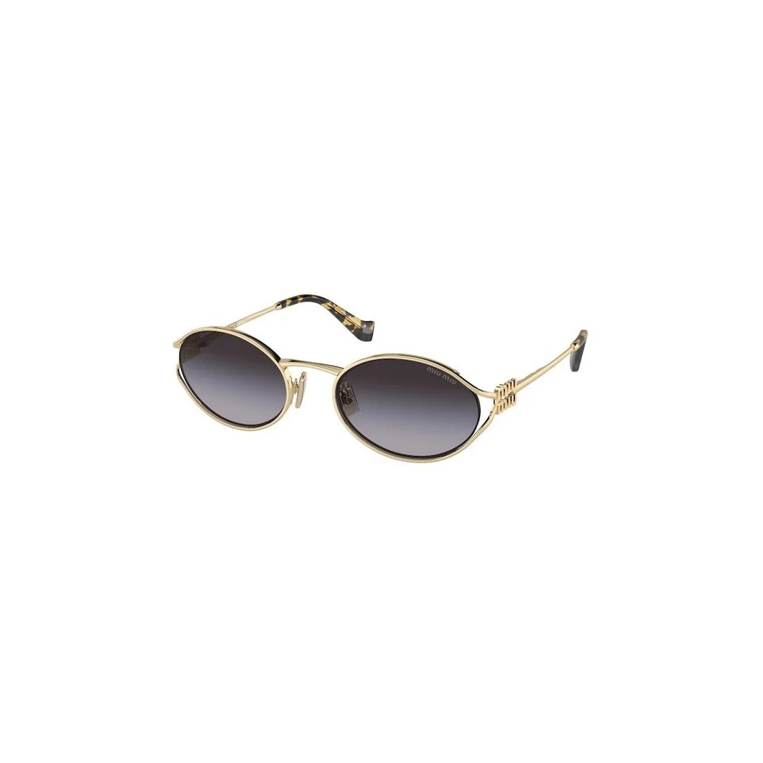 MIU MIU Elegant Metal Sunglasses for Women