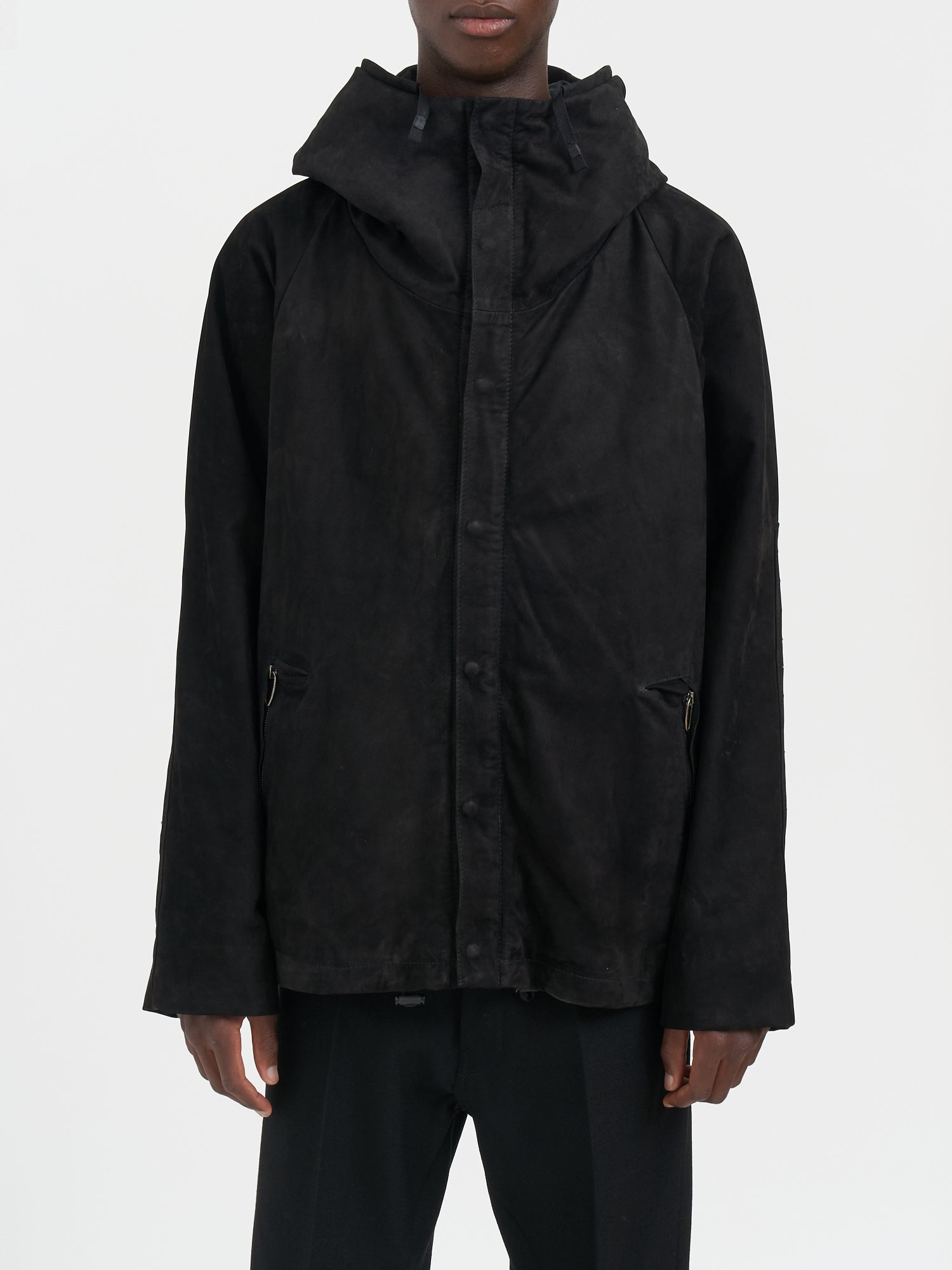 DANIELE BASTA Men's Leather Ararat Jacket - Size 50