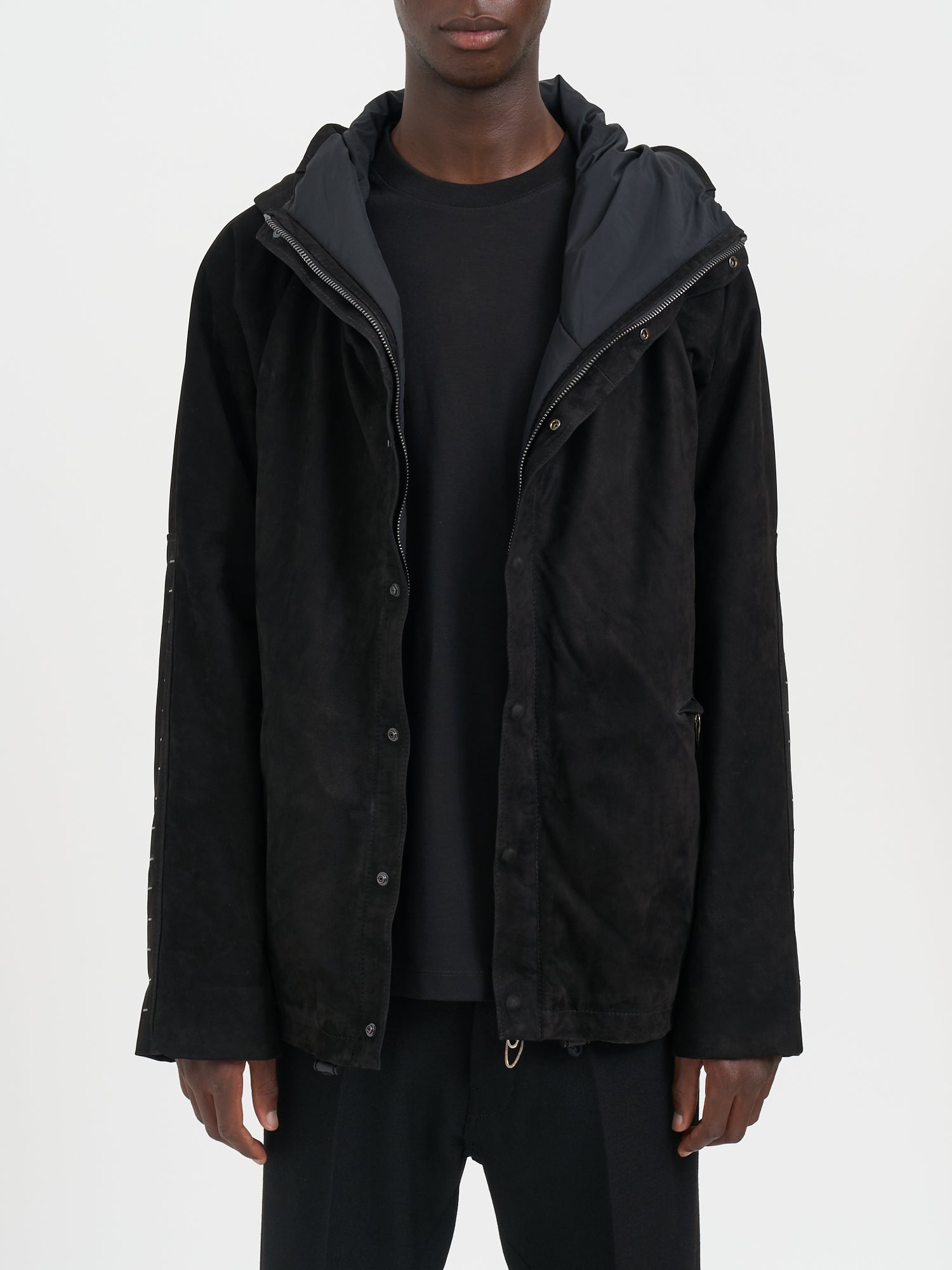 DANIELE BASTA Men's Leather Ararat Jacket - Size 50