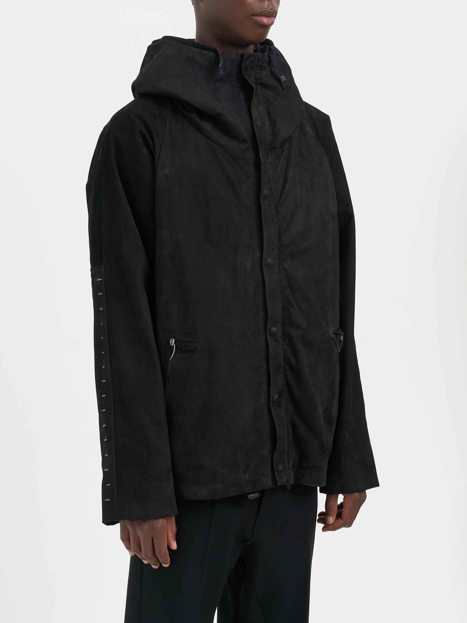 DANIELE BASTA Men's Leather Ararat Jacket - Size 50