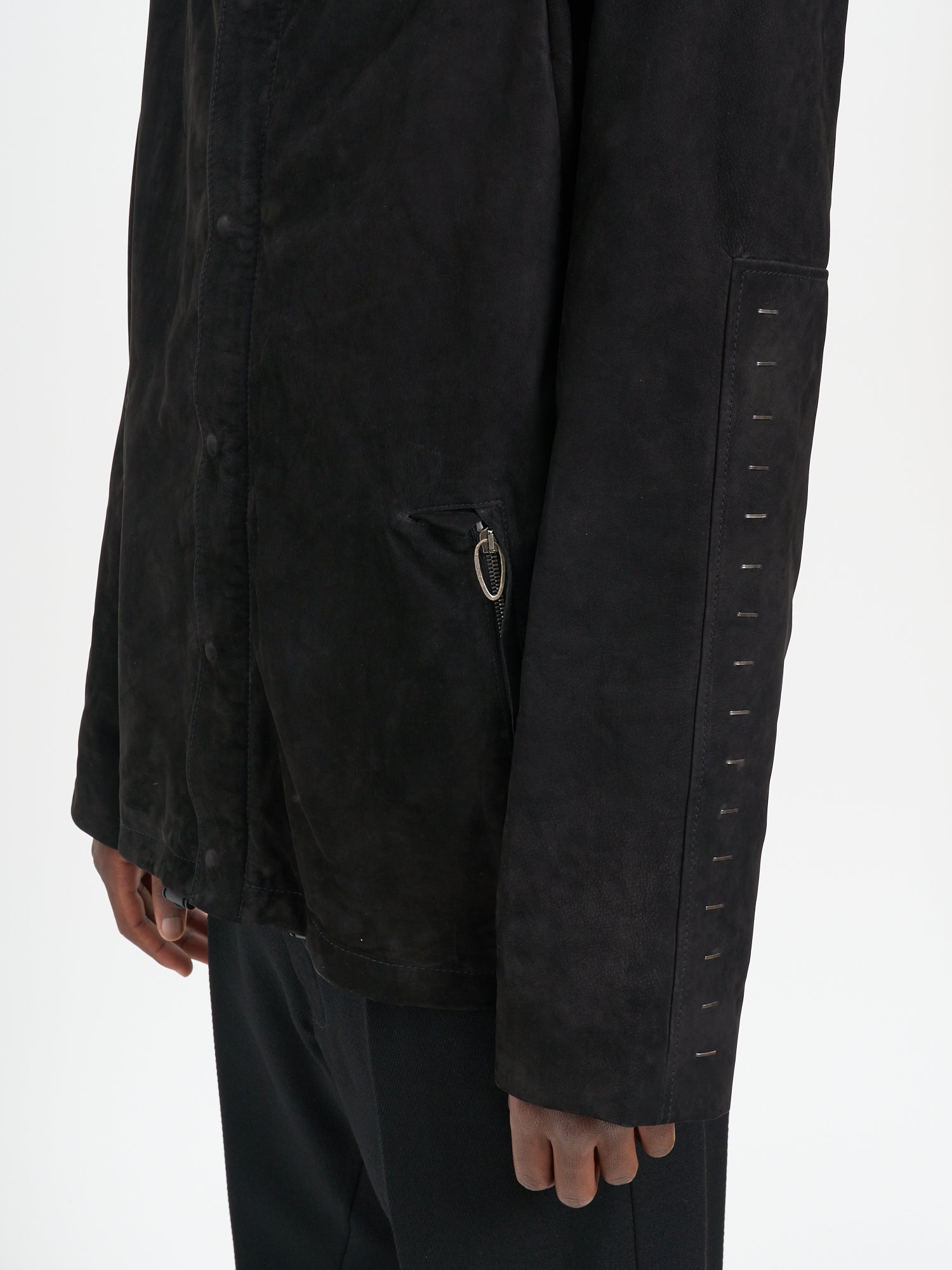 DANIELE BASTA Men's Leather Ararat Jacket - Size 50