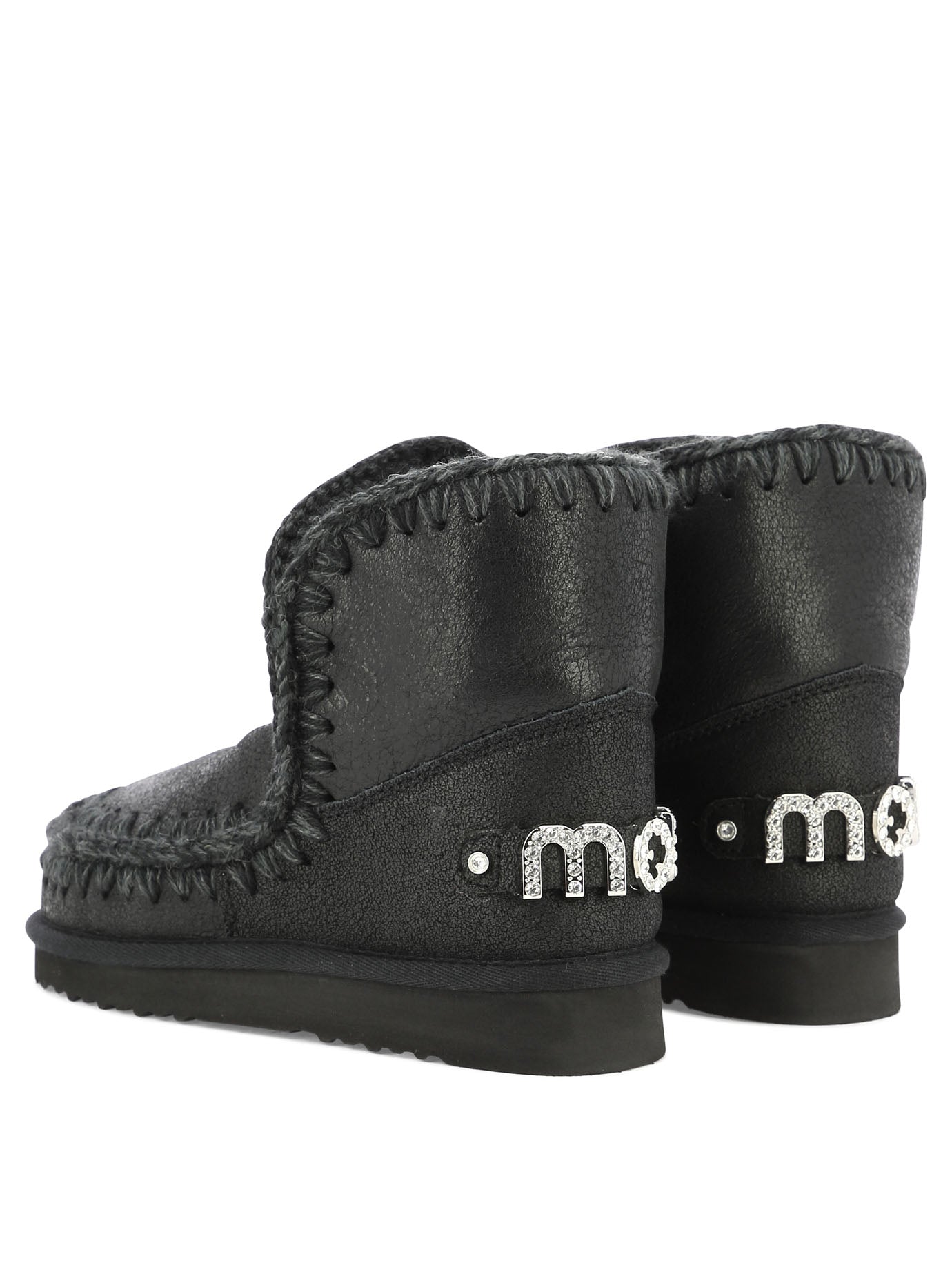 MOU Sheepskin Ankle Boots for Women - FW25 Collection