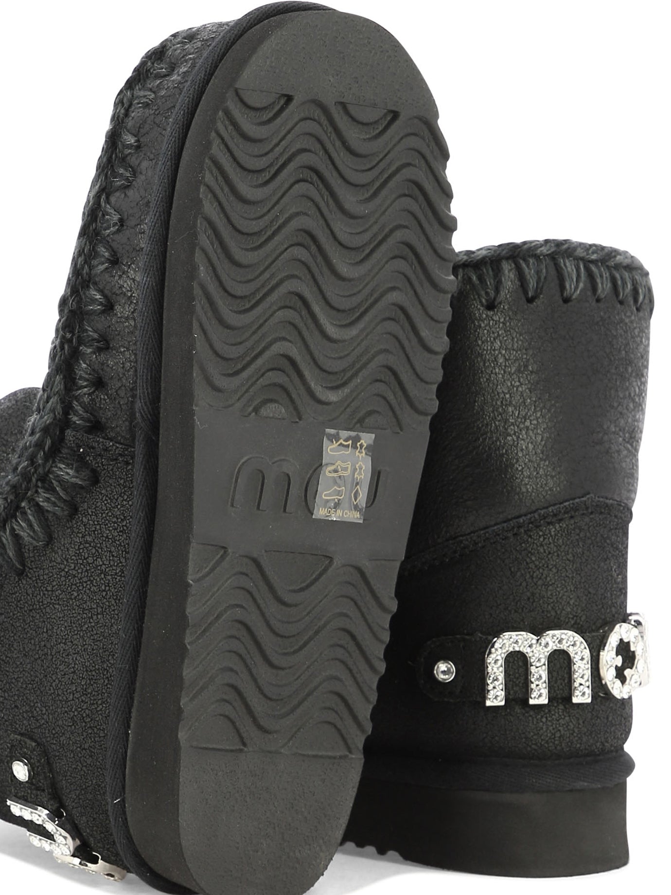 MOU Sheepskin Ankle Boots for Women - FW25 Collection
