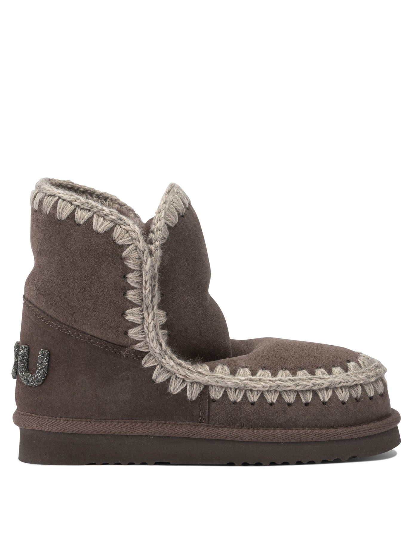 MOU Classic Sheepskin Ankle Boots for Women