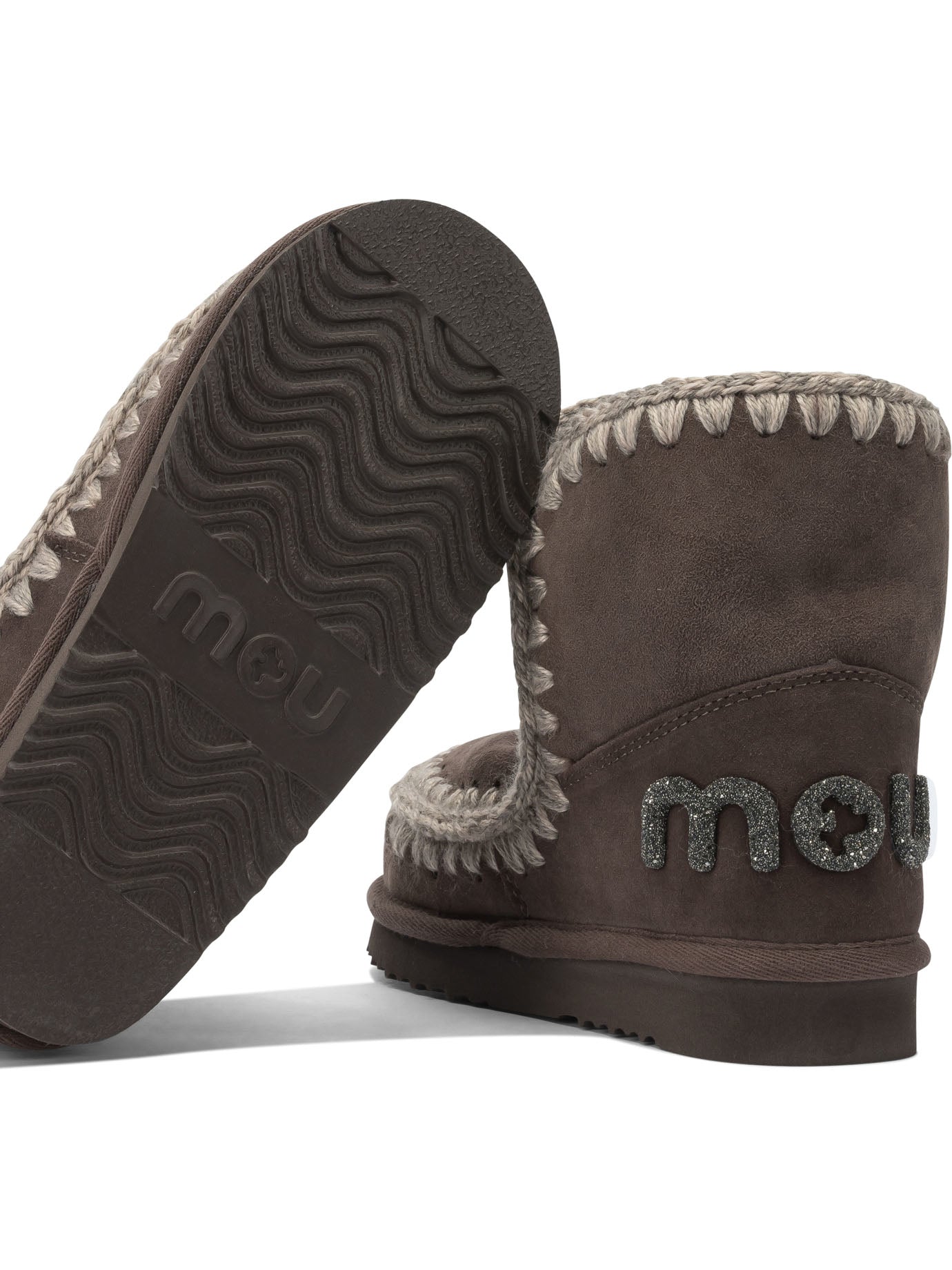MOU Classic Sheepskin Ankle Boots for Women