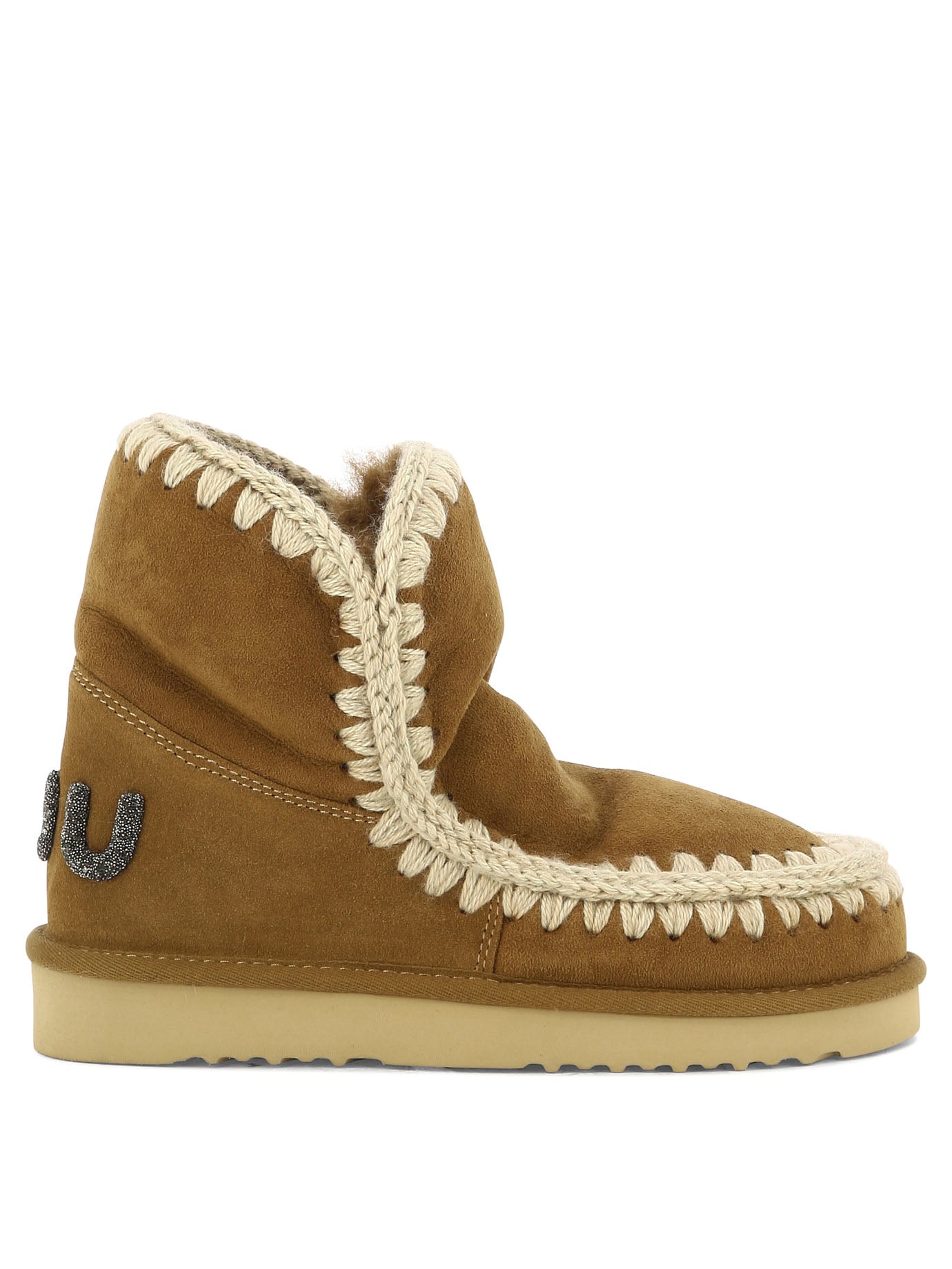 MOU Suede Ankle Boots for Women