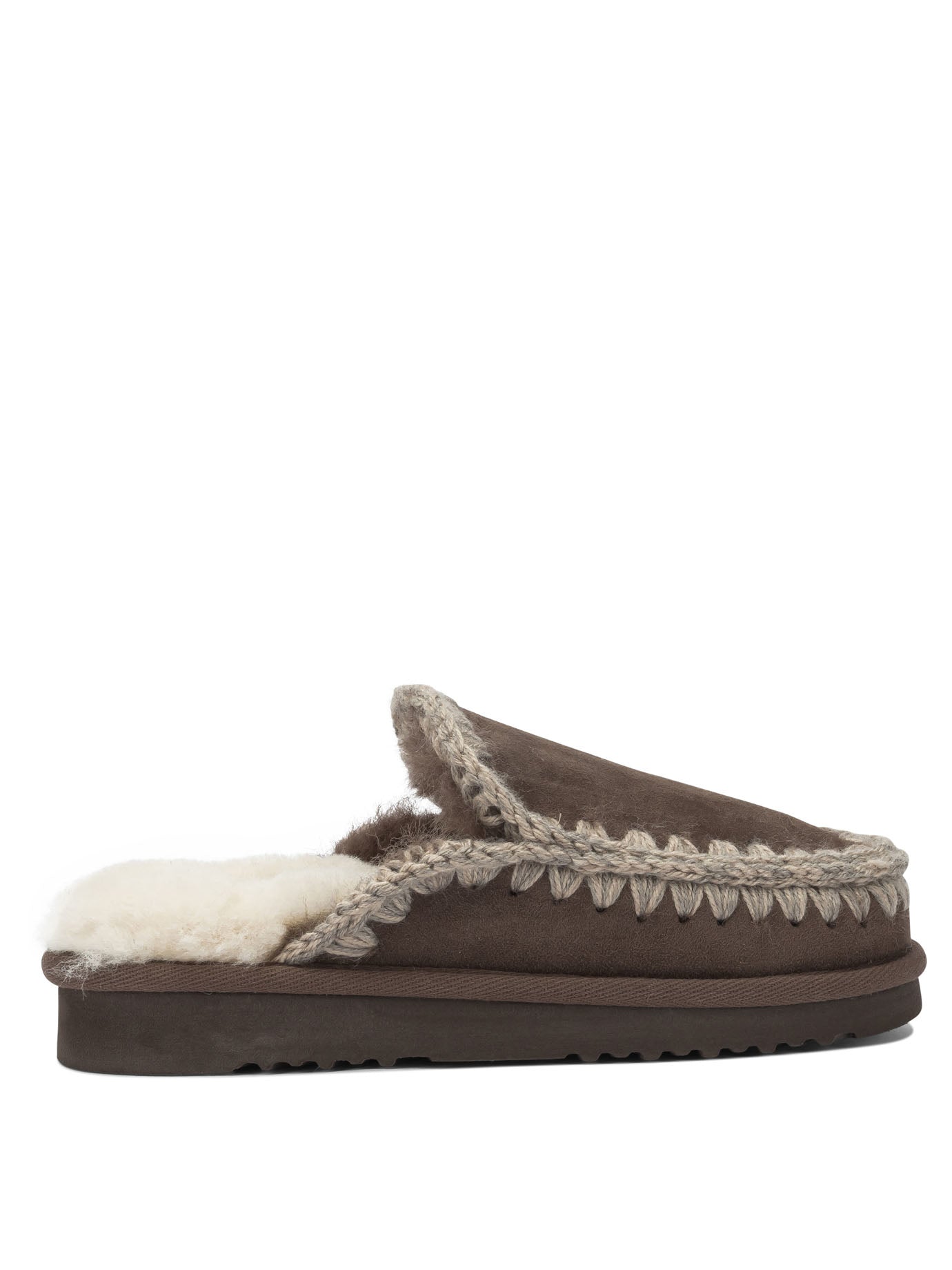 MOU Cozy Sheepskin Sandals for Women
