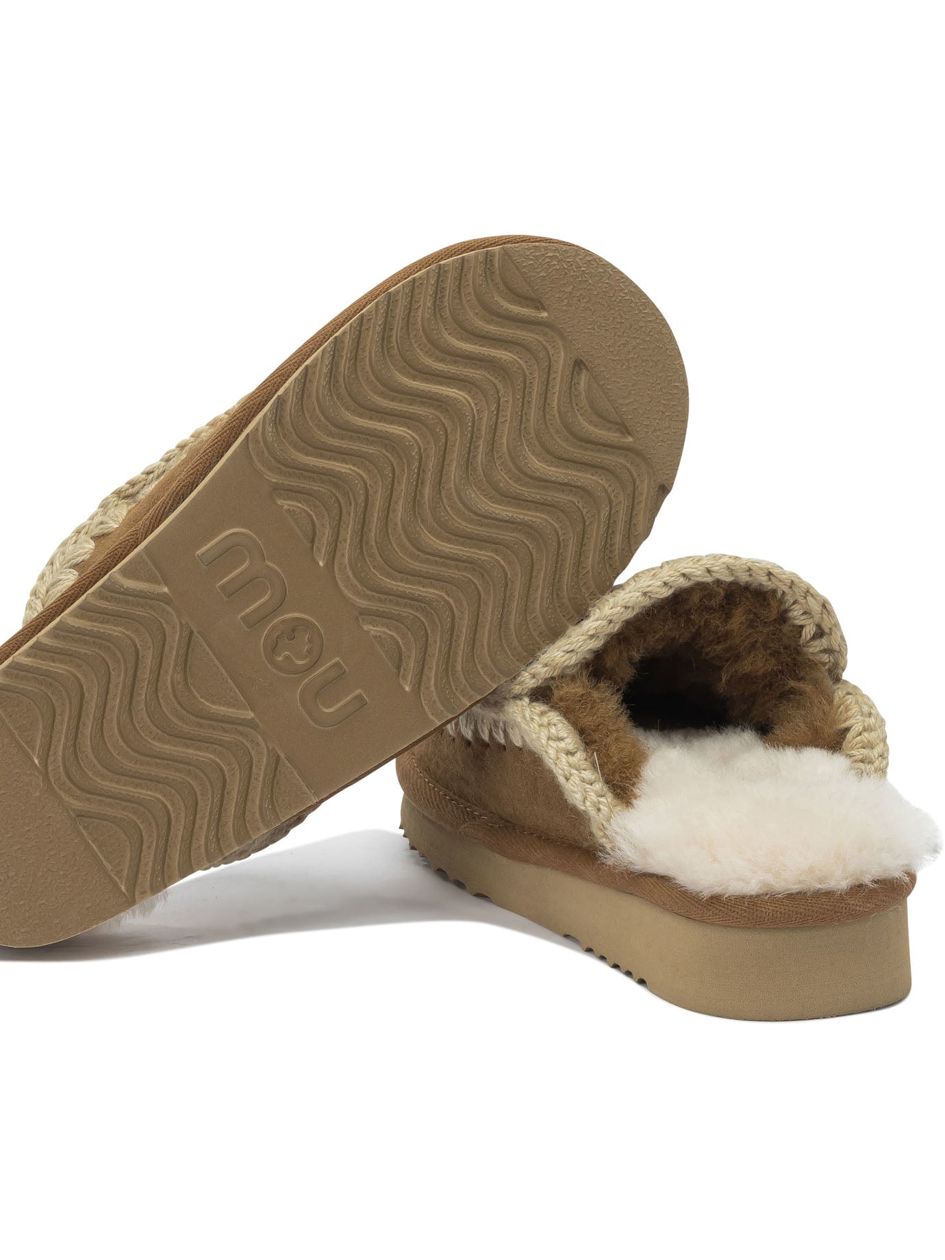 MOU Sheepskin Sandals