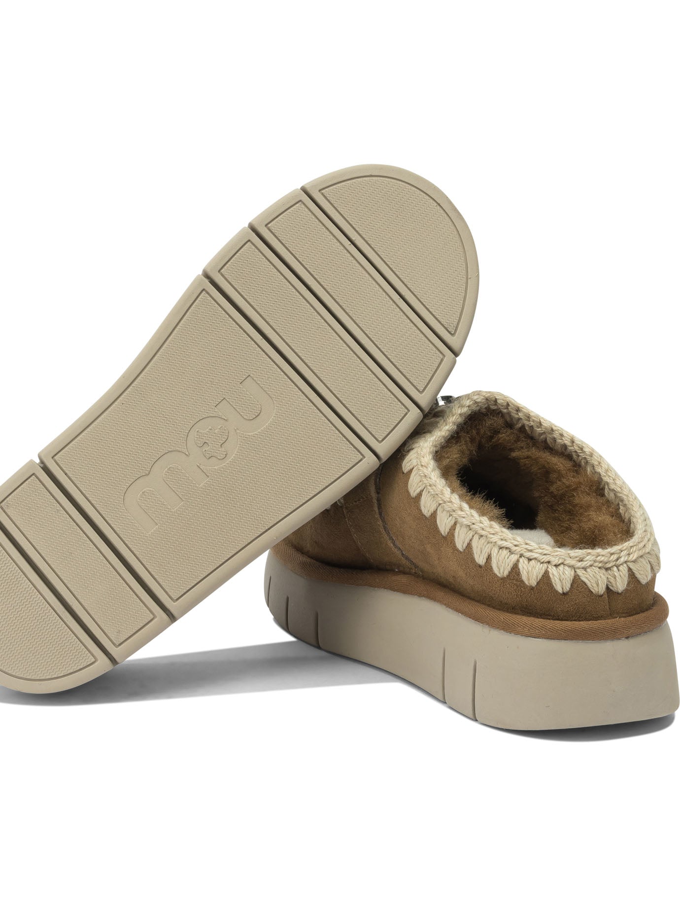 MOU Cozy Sheepskin Slippers for Women - FW25 Style