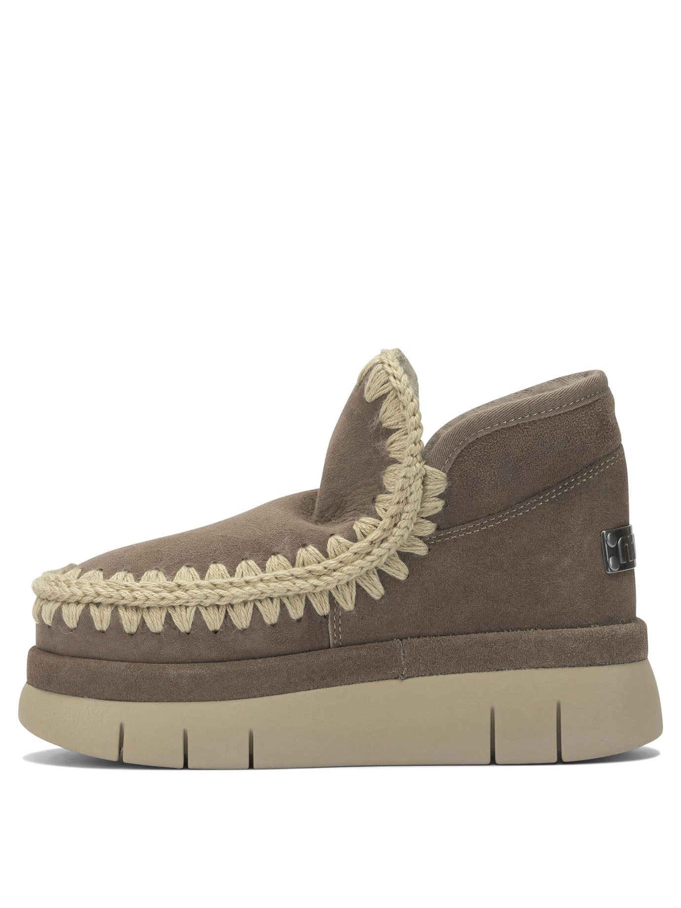 MOU Sheepskin Ankle Boots for Women