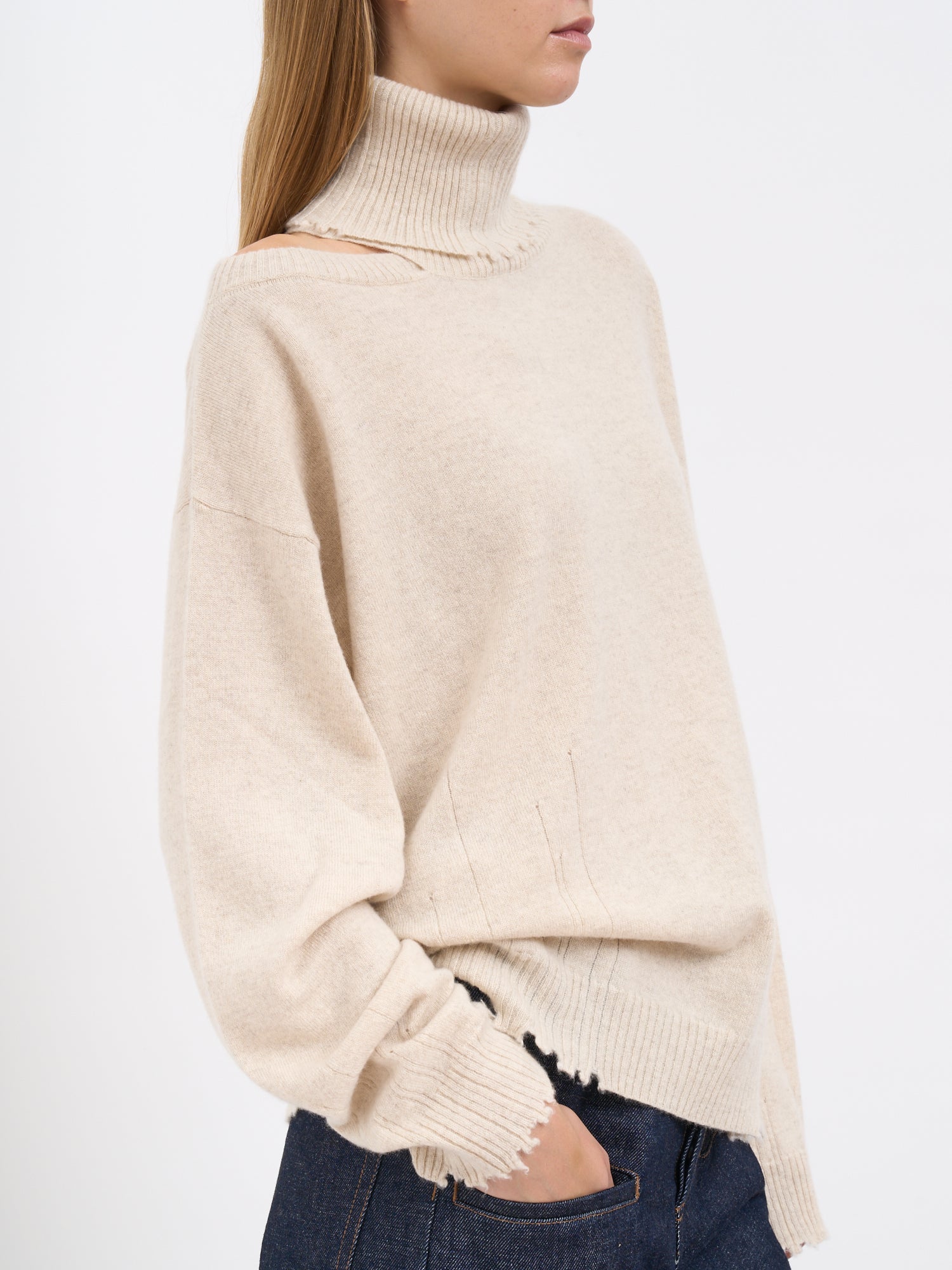 UMA WANG Cashmere Turtleneck Sweater - Size S