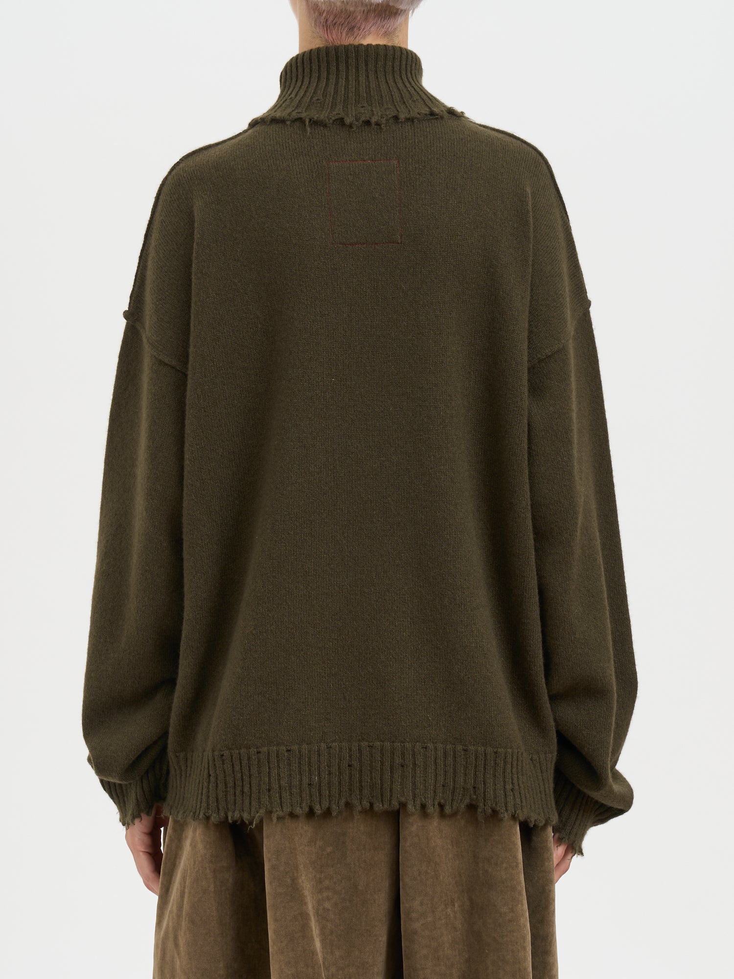 UMA WANG Cashmere High Neck Sweater - Size S