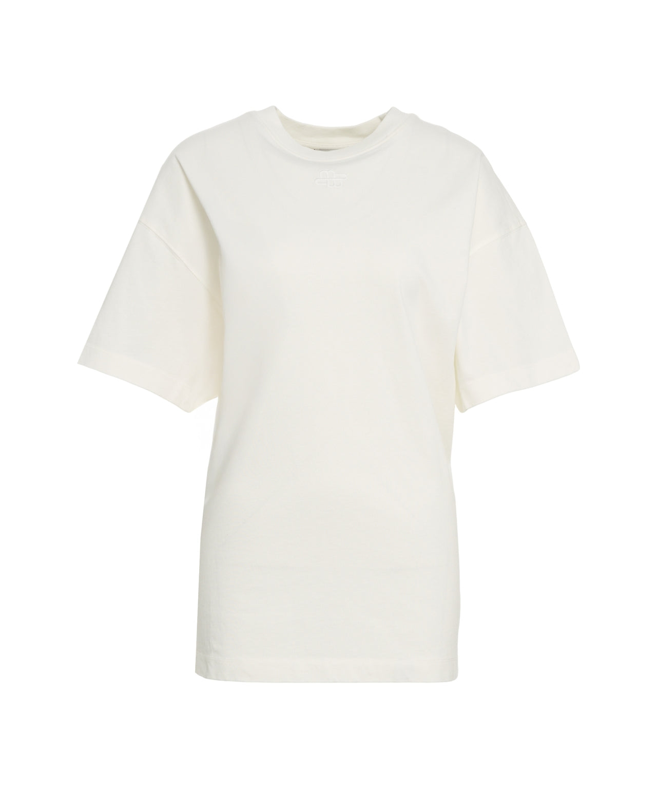 MUNTHE Oversized T-shirt with Classic Round Neck