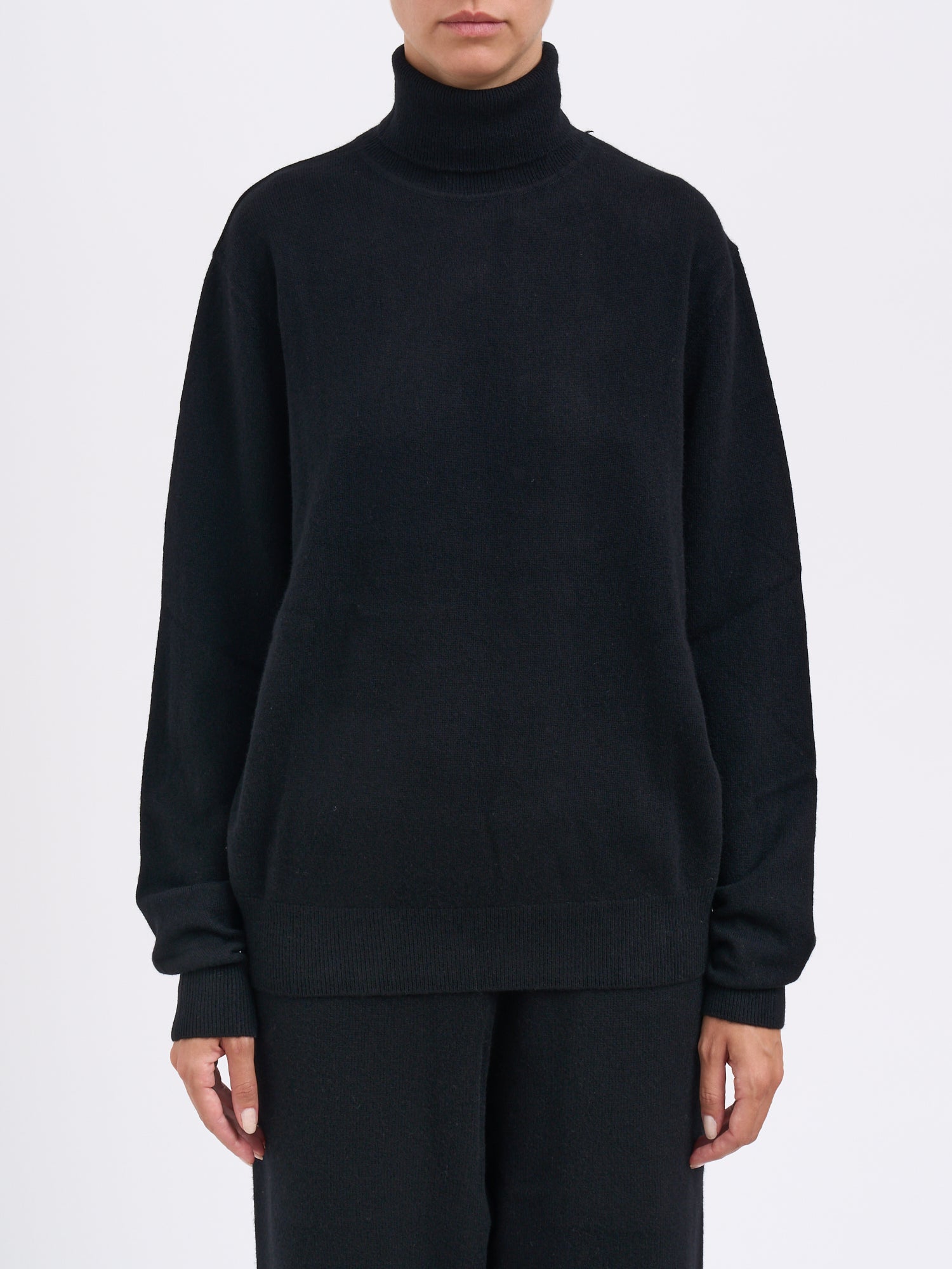 ENTIRE STUDIOS Cashmere Blend High Neck Sweater for Women