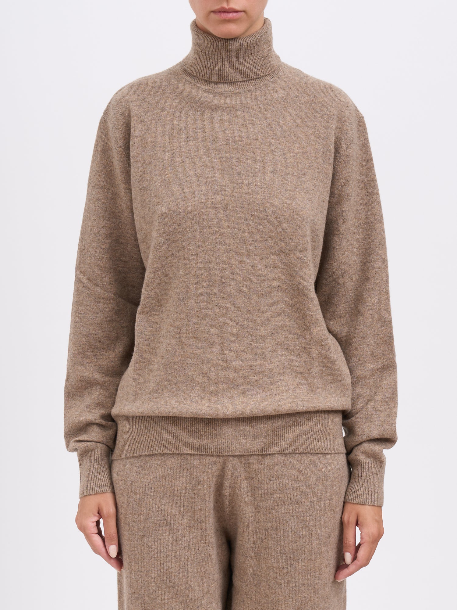 ENTIRE STUDIOS High Neck Cashmere Blend Sweater
