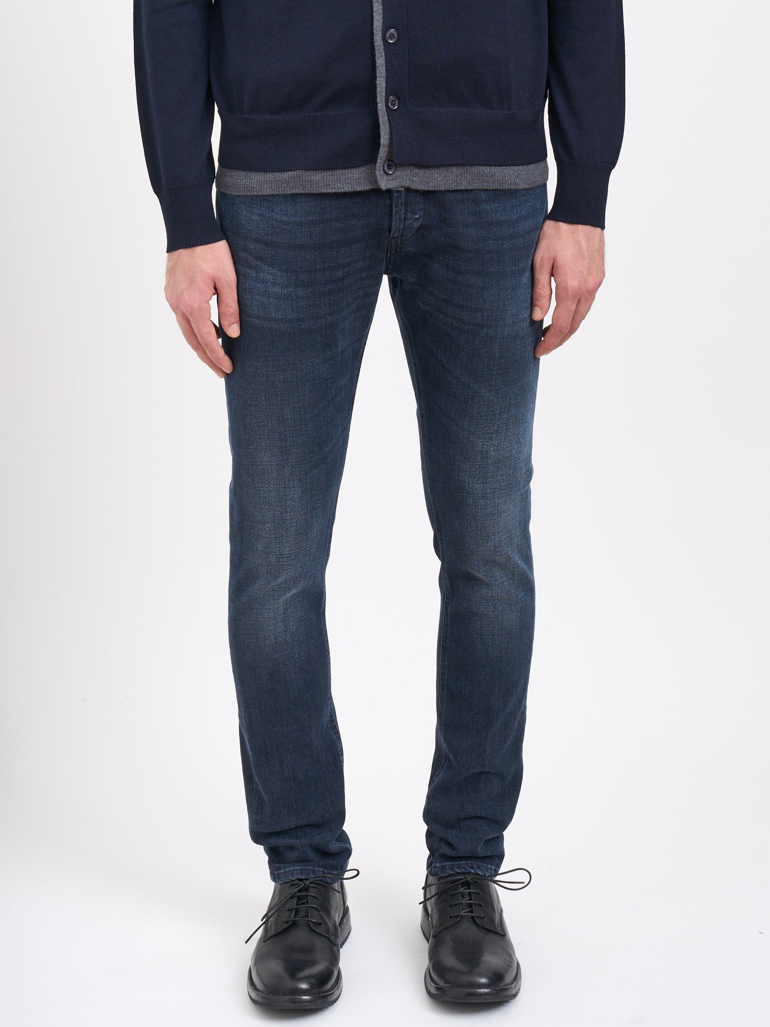 DONDUP Slim Fit Stretch Denim Trousers - Size 31