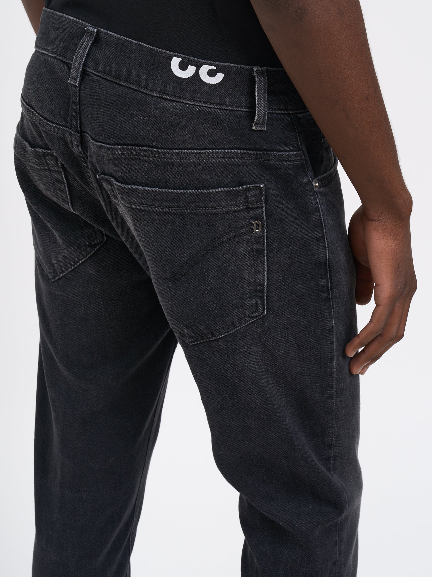 DONDUP Slim Fit Stretch Cotton Denim Pants - Size 31