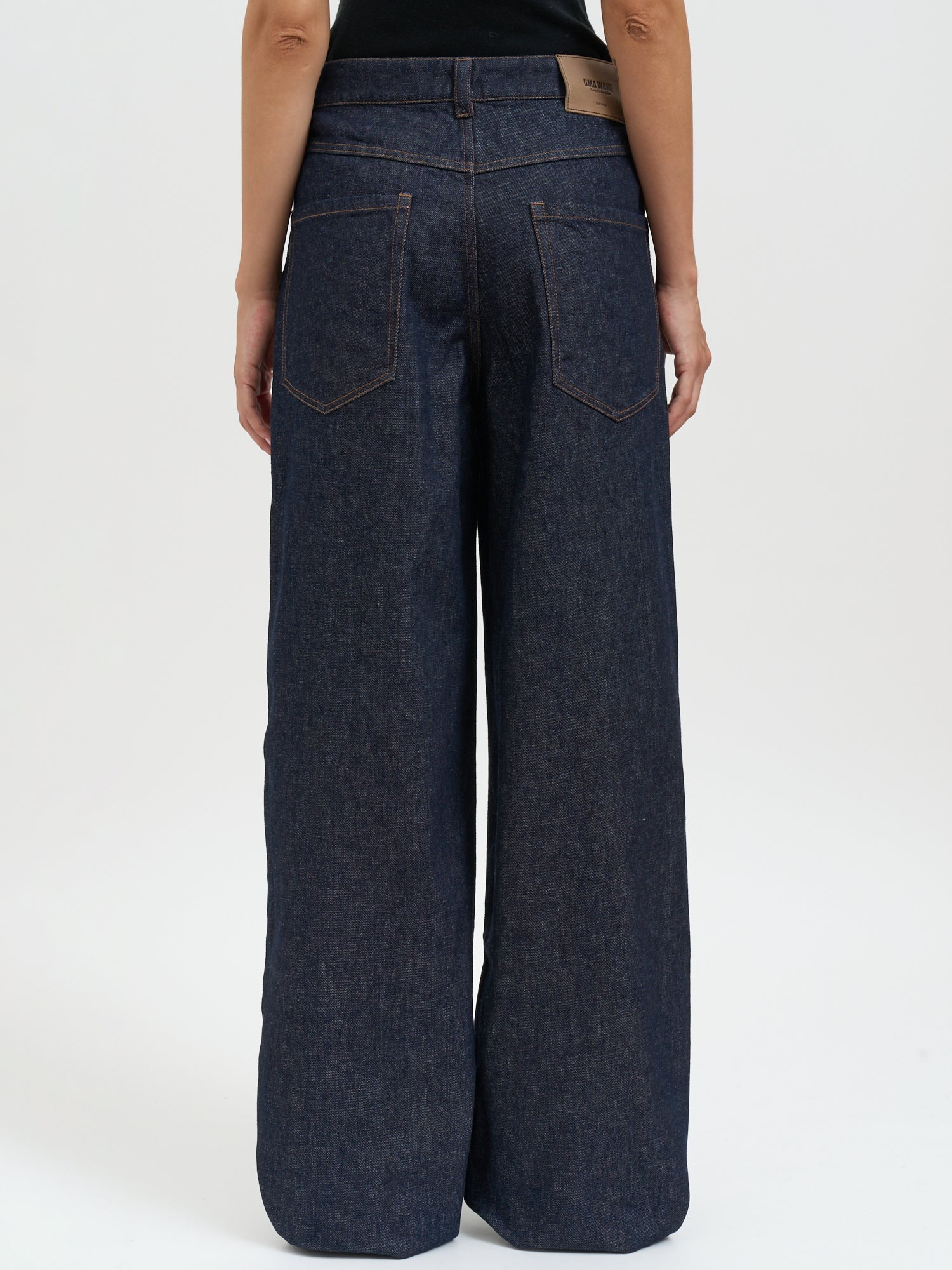 UMA WANG Cotton Ball Trousers Size S - Wide Leg Design