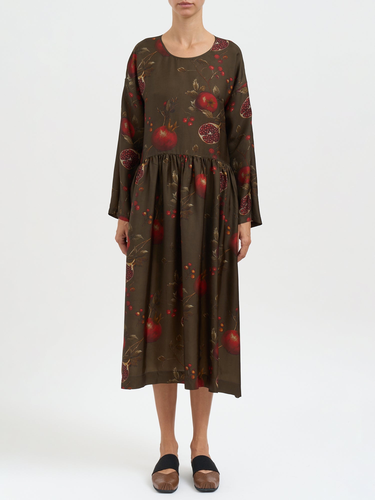 UMA WANG Long Sleeve Alexa Dress - Size S