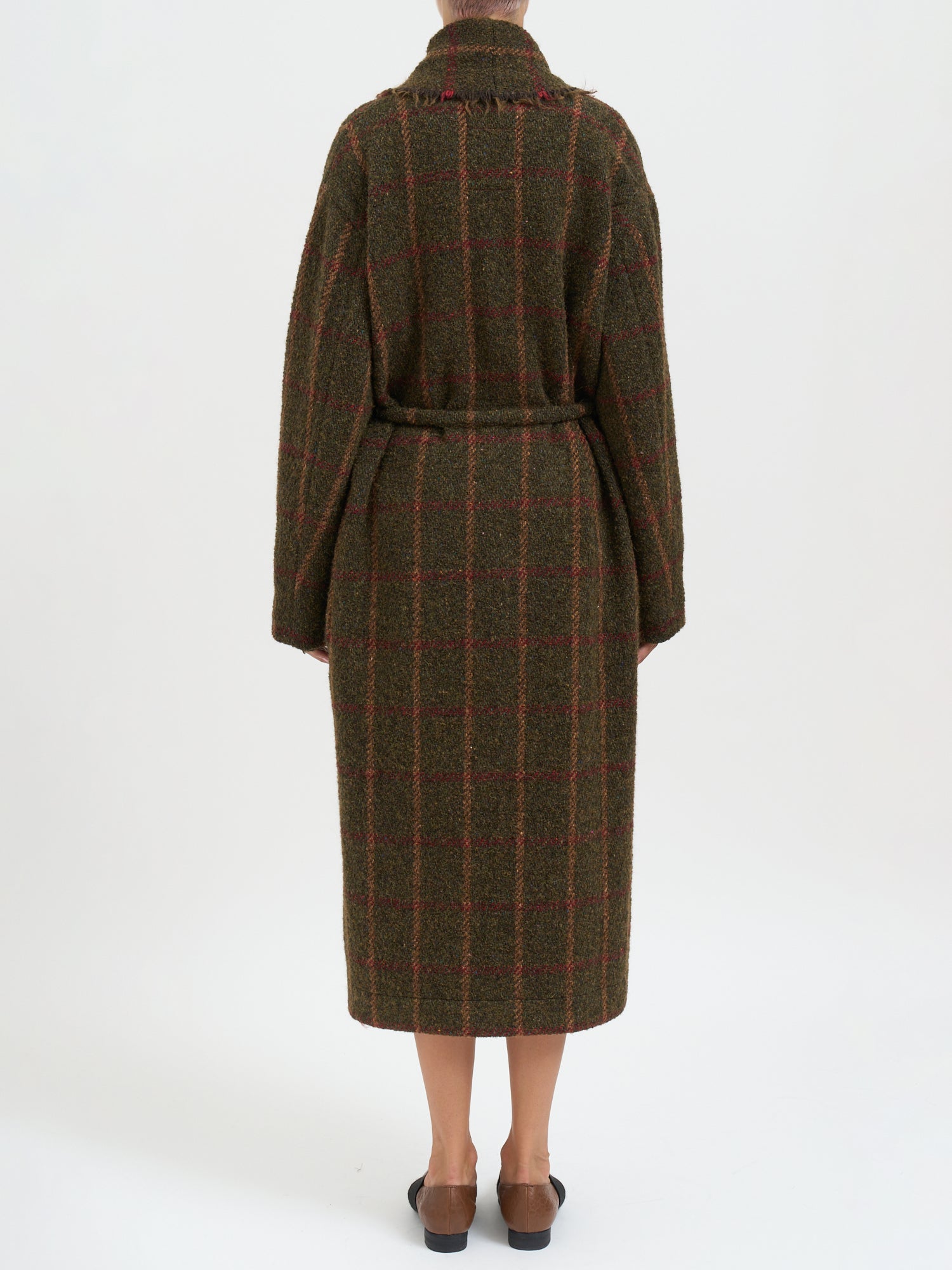 UMA WANG Chic Wool Jacket with Belted Waist - Size S