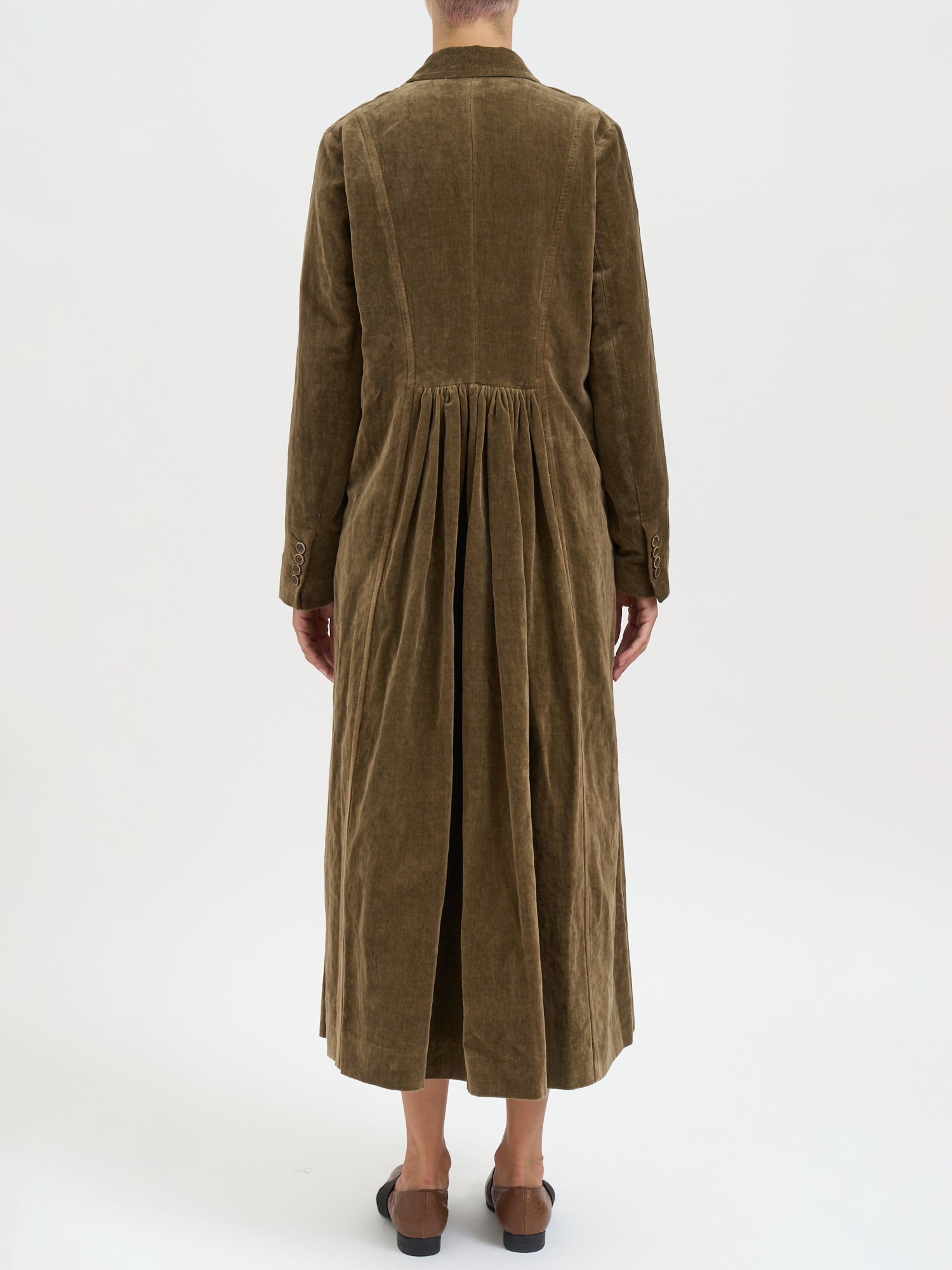 UMA WANG Double-Breasted Camelot Jacket in Size S