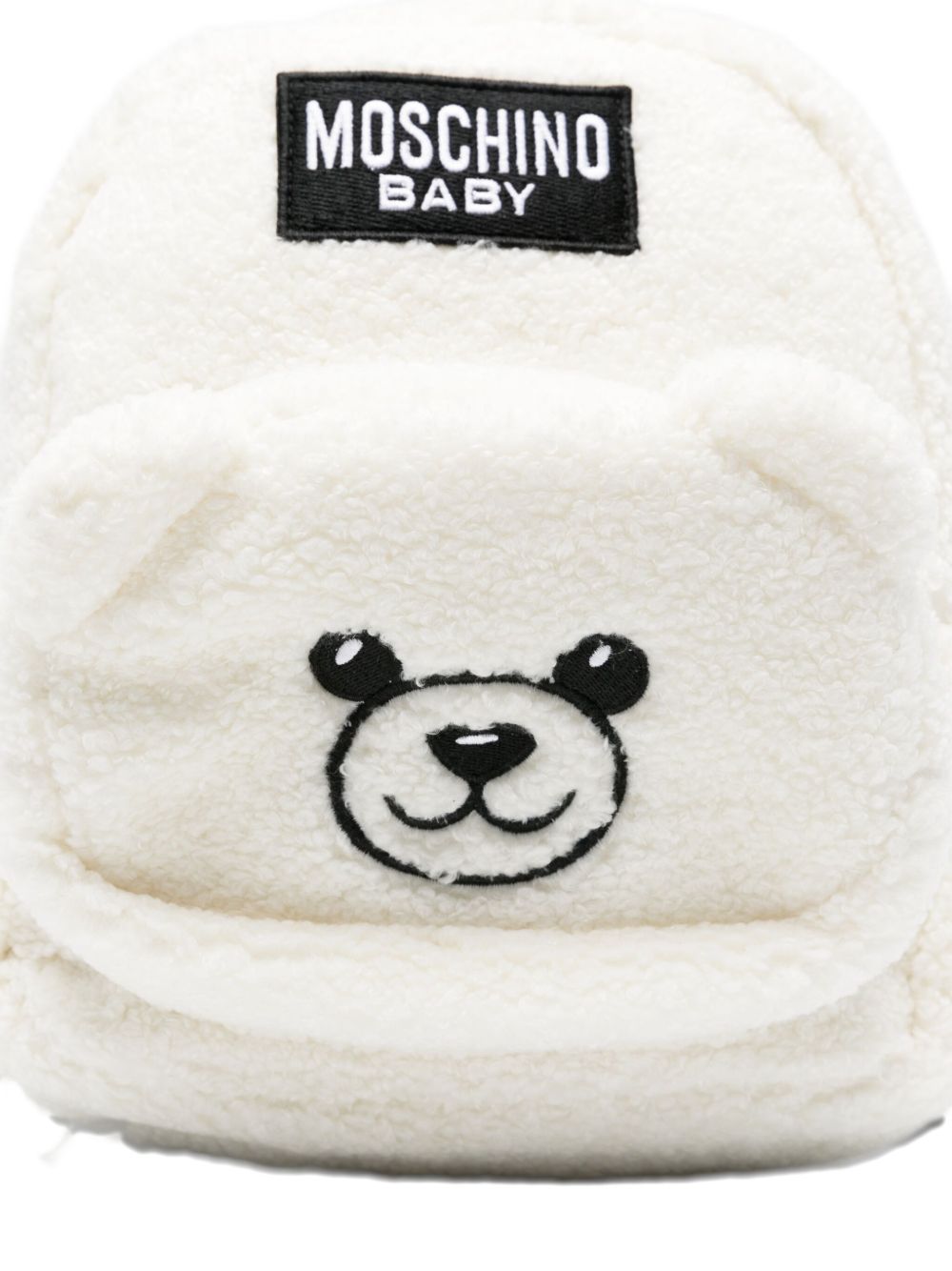 MOSCHINO KIDS Kids Teddy Backpack with Front Zip Pocket