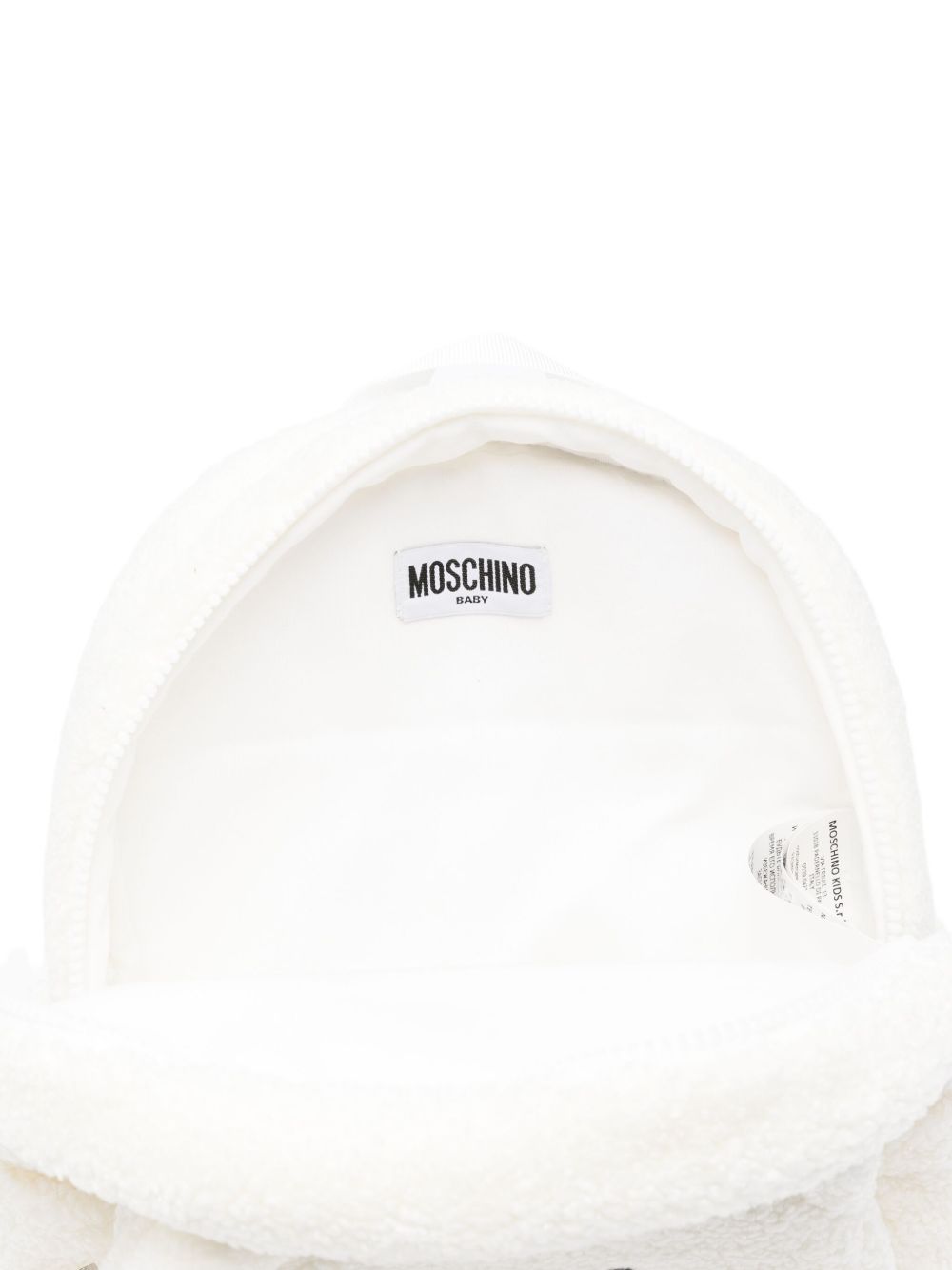 MOSCHINO KIDS Kids Teddy Backpack with Front Zip Pocket