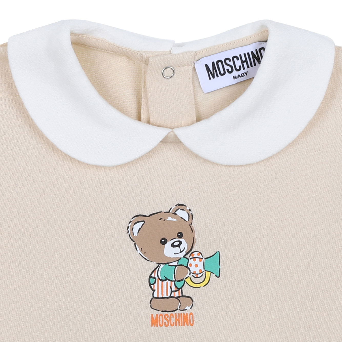 MOSCHINO KIDS Mini Cloud Toy Nursery Jumpsuit for Boys