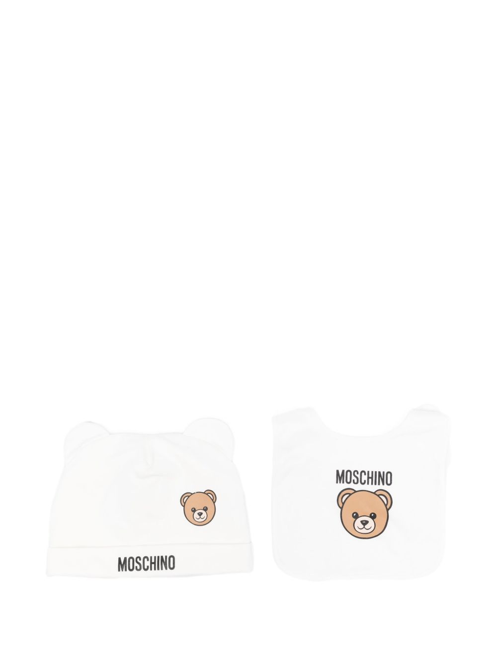 MOSCHINO KIDS Mini Gift Set with Hat and Bib