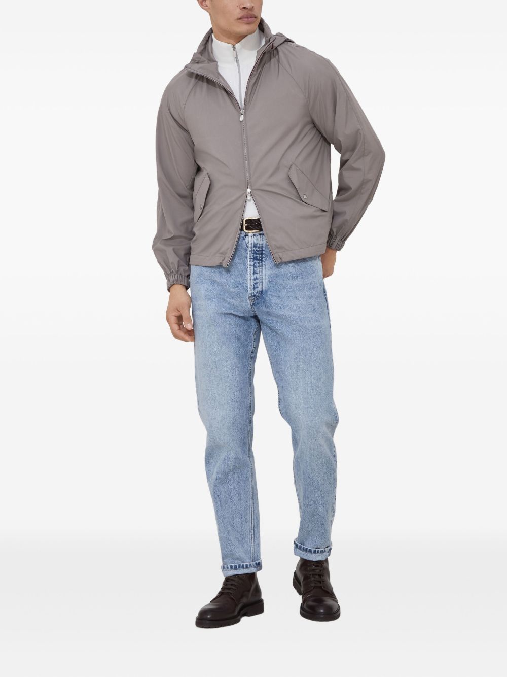 BRUNELLO CUCINELLI Water Resistant Blouson Jacket for Men